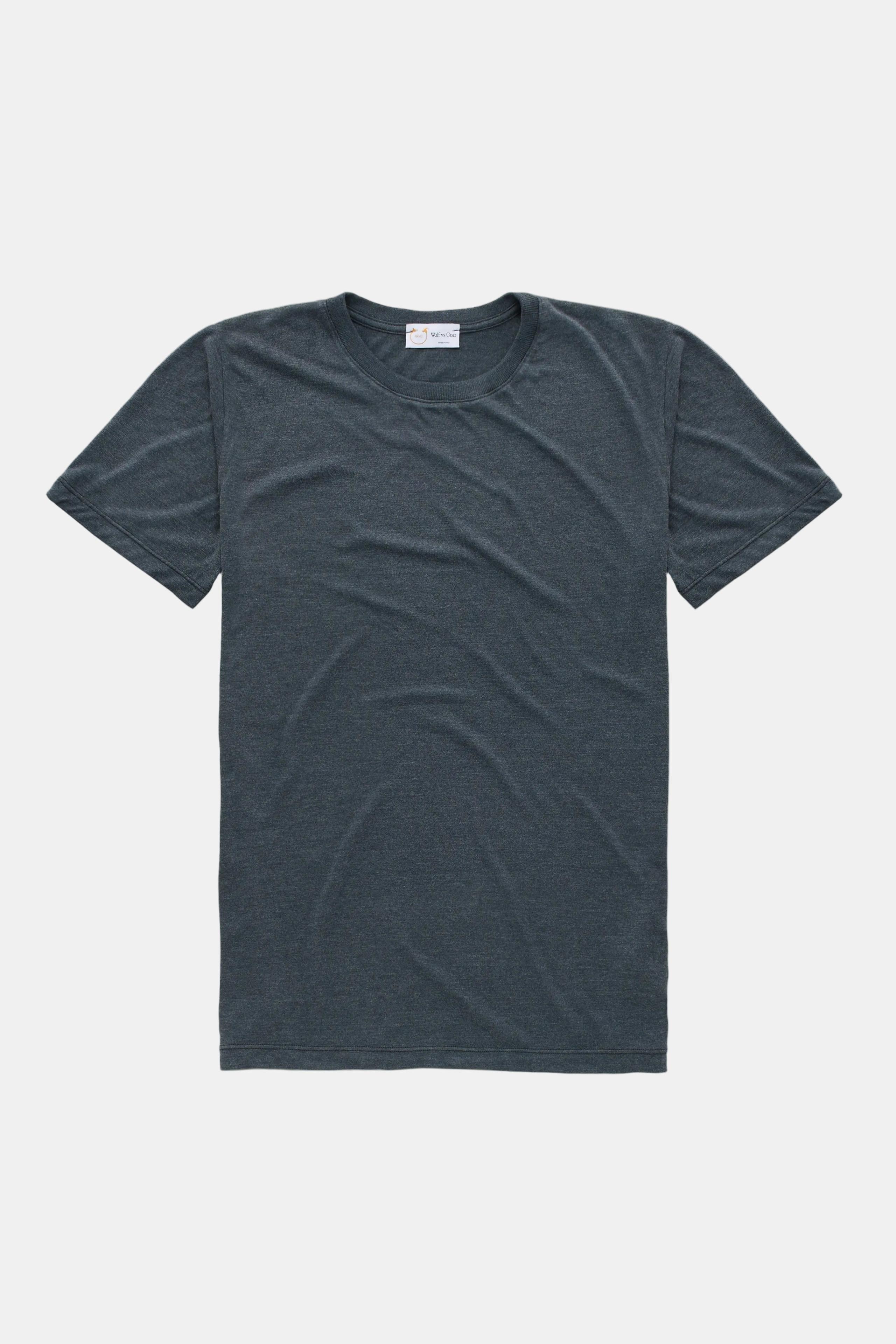 Light Weight Bamboo Sorona Short Sleeve Crew Neck Navy