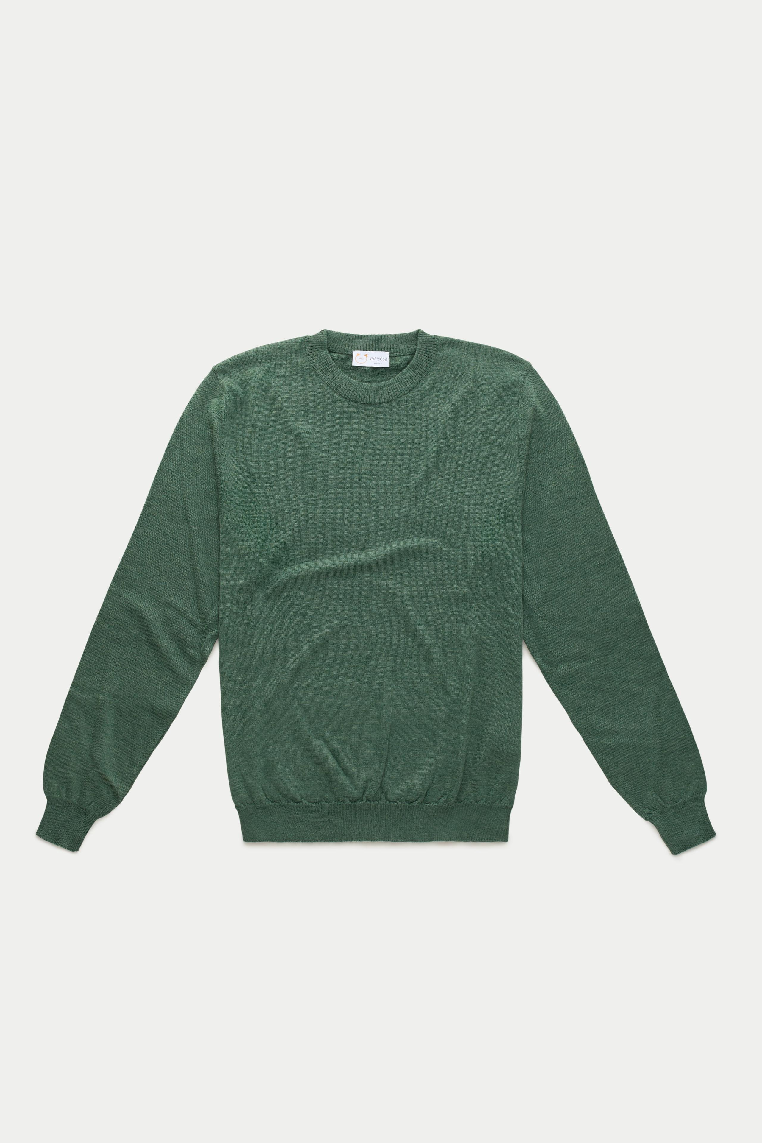 Wool Crewneck Sweater Abete