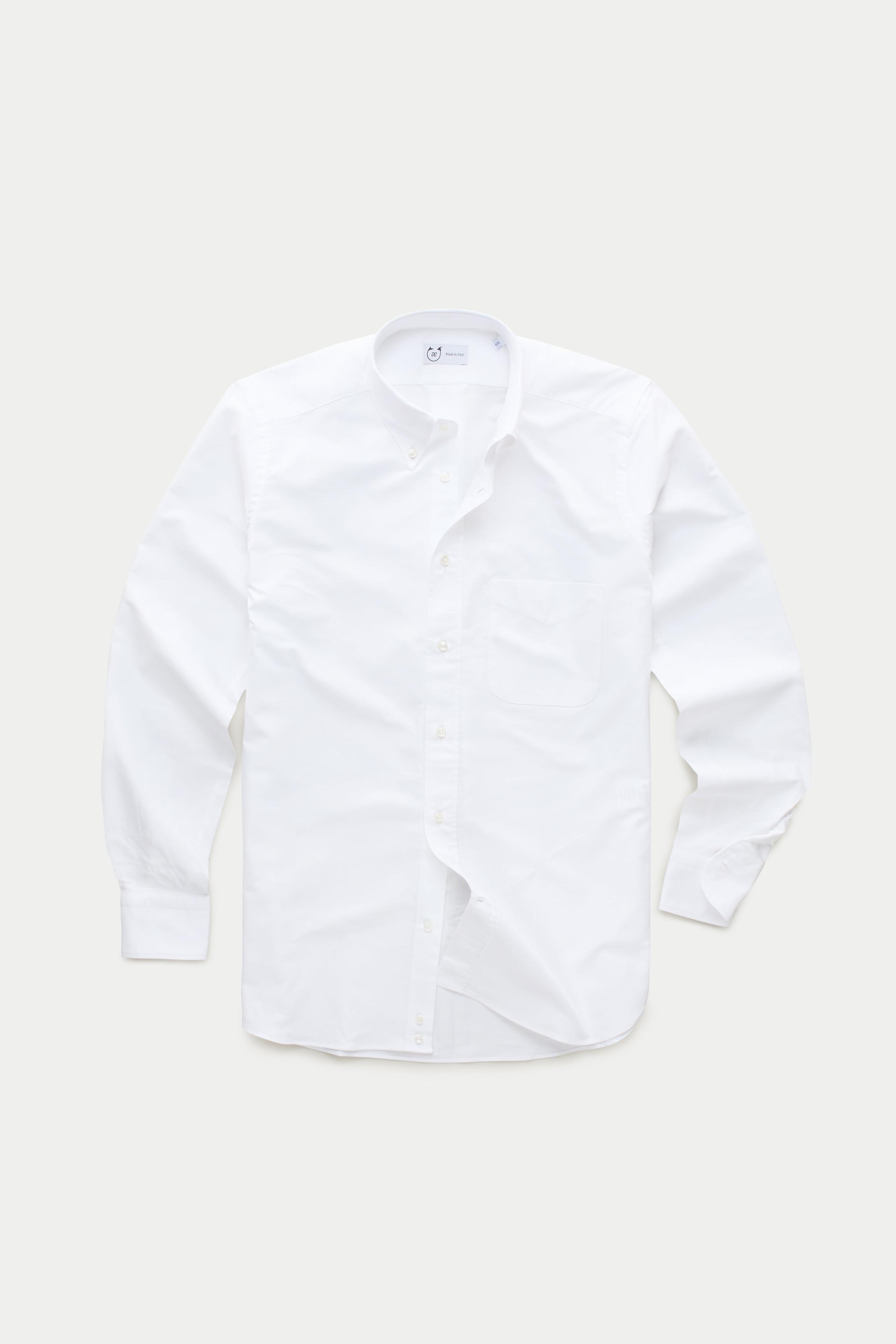 WvG x Acitura The Italian Oxford White with Chest Pocket - Pre-order