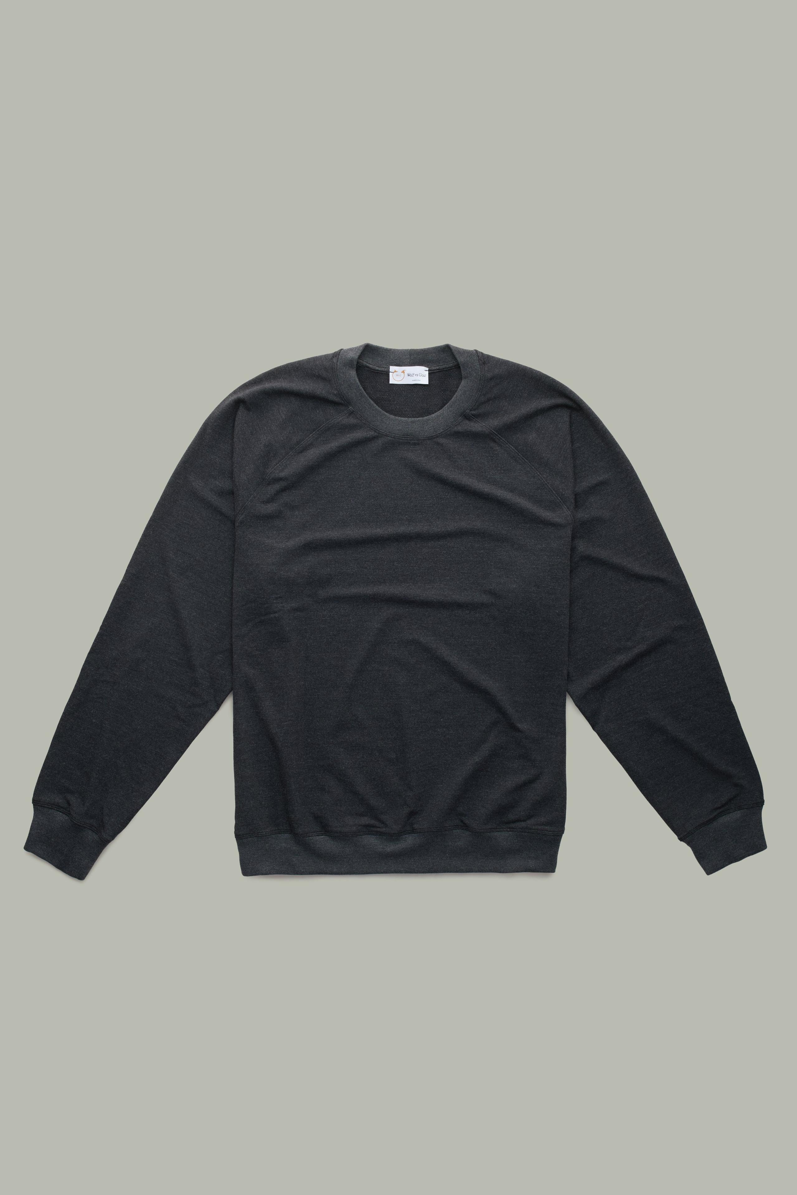 Bleach Raglan Bamboo Sorona Sweatshirt Black