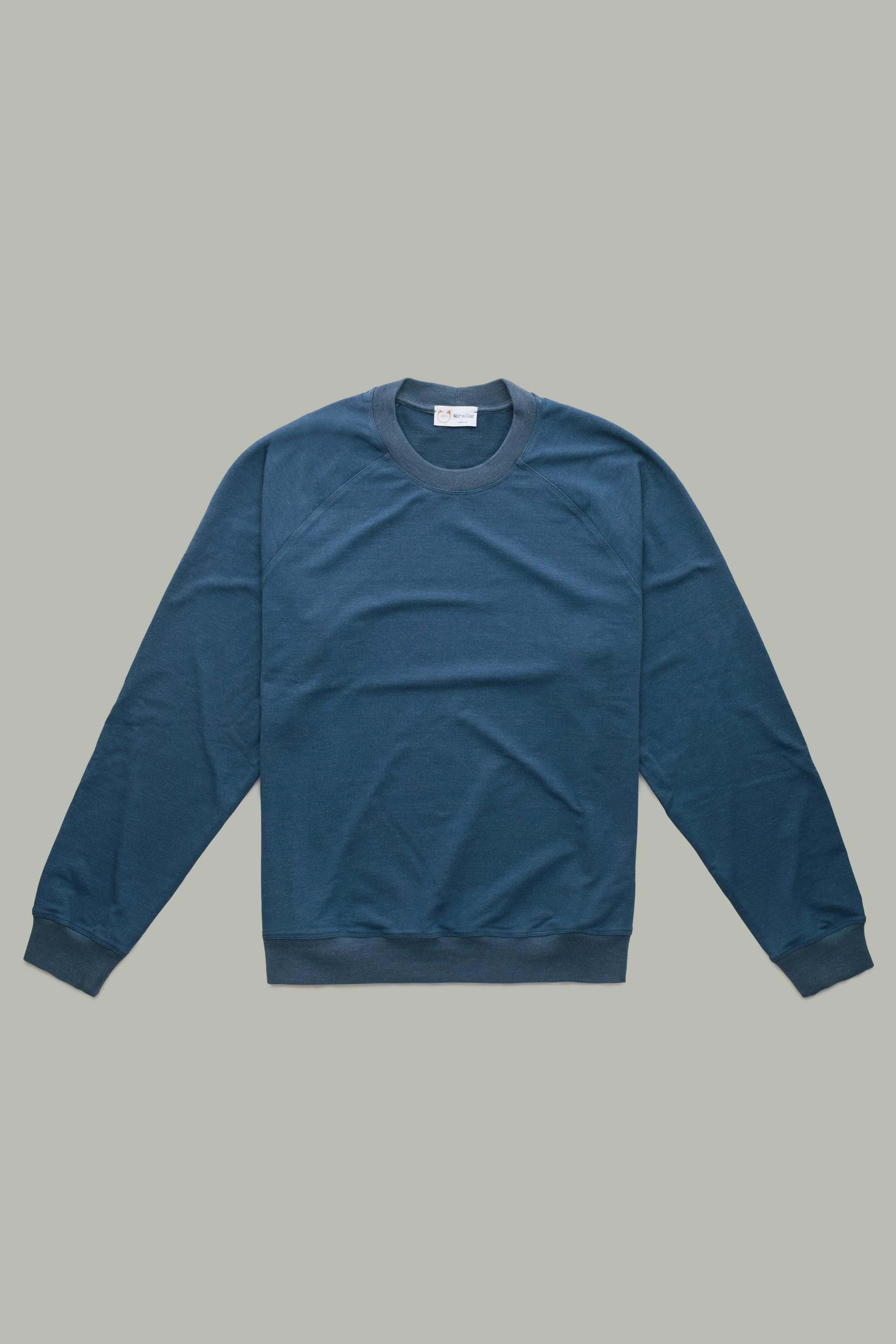 Bleach Raglan Bamboo Sorona Sweatshirt Navy