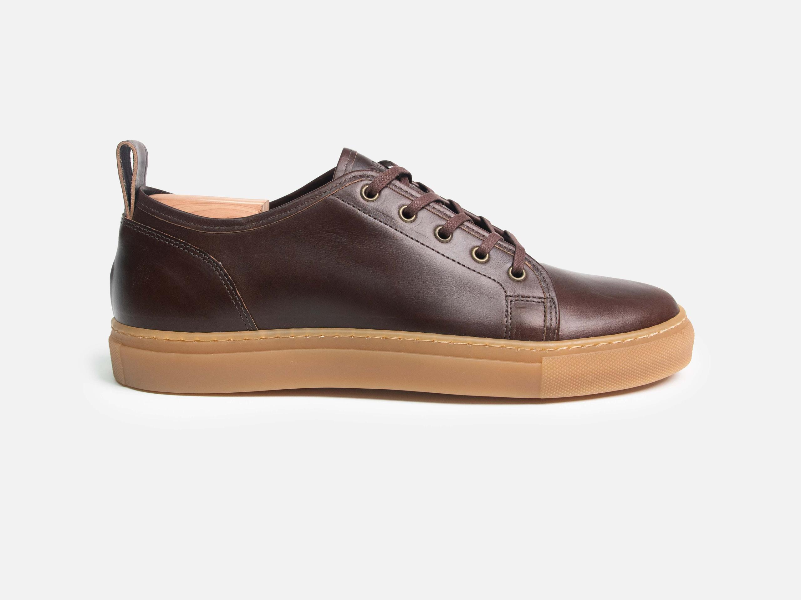 Rose Anvil X GORAL SMUGS Low Top Sneaker - Horween Brown PRE-ORDER