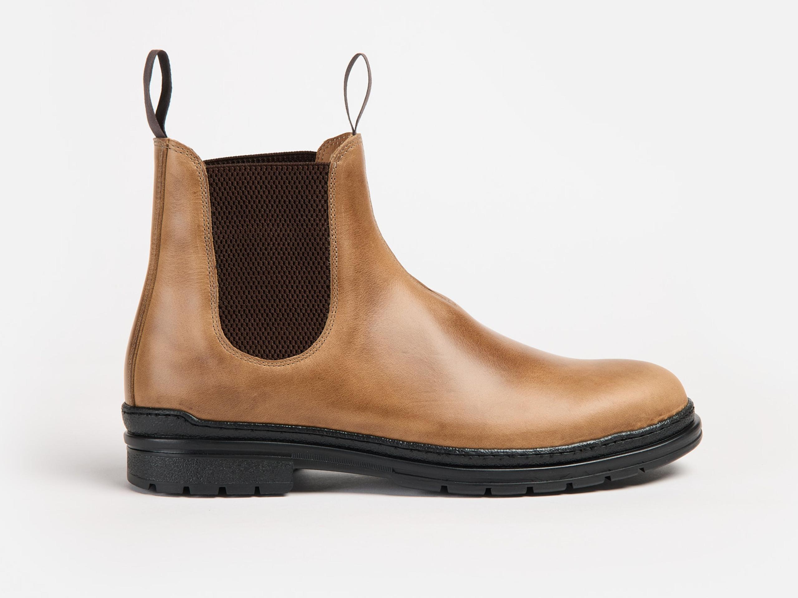 BASLOW Chelsea Boot - Horween Chromexcel Natural Leather