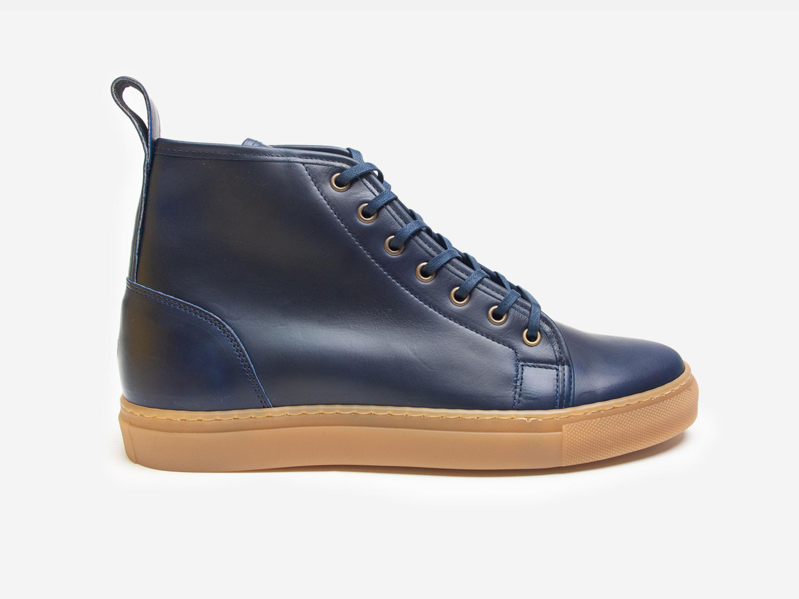 SMUGS Rose Anvil x GORAL High Top Sneaker 2.0 - Horween Ink PRE-ORDER