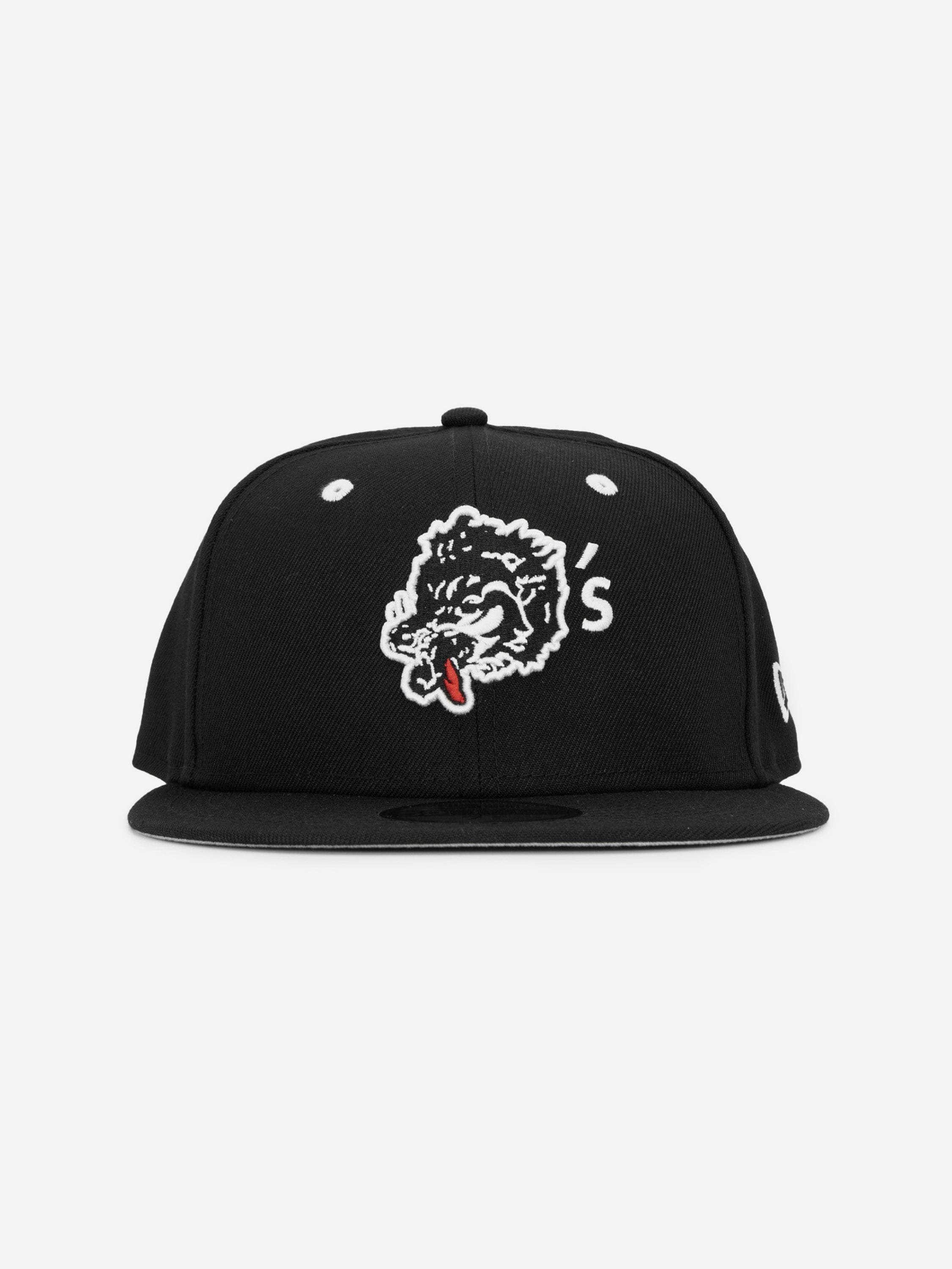 Wolf's Head x New Era 59FIFTY Black Fitted Hat