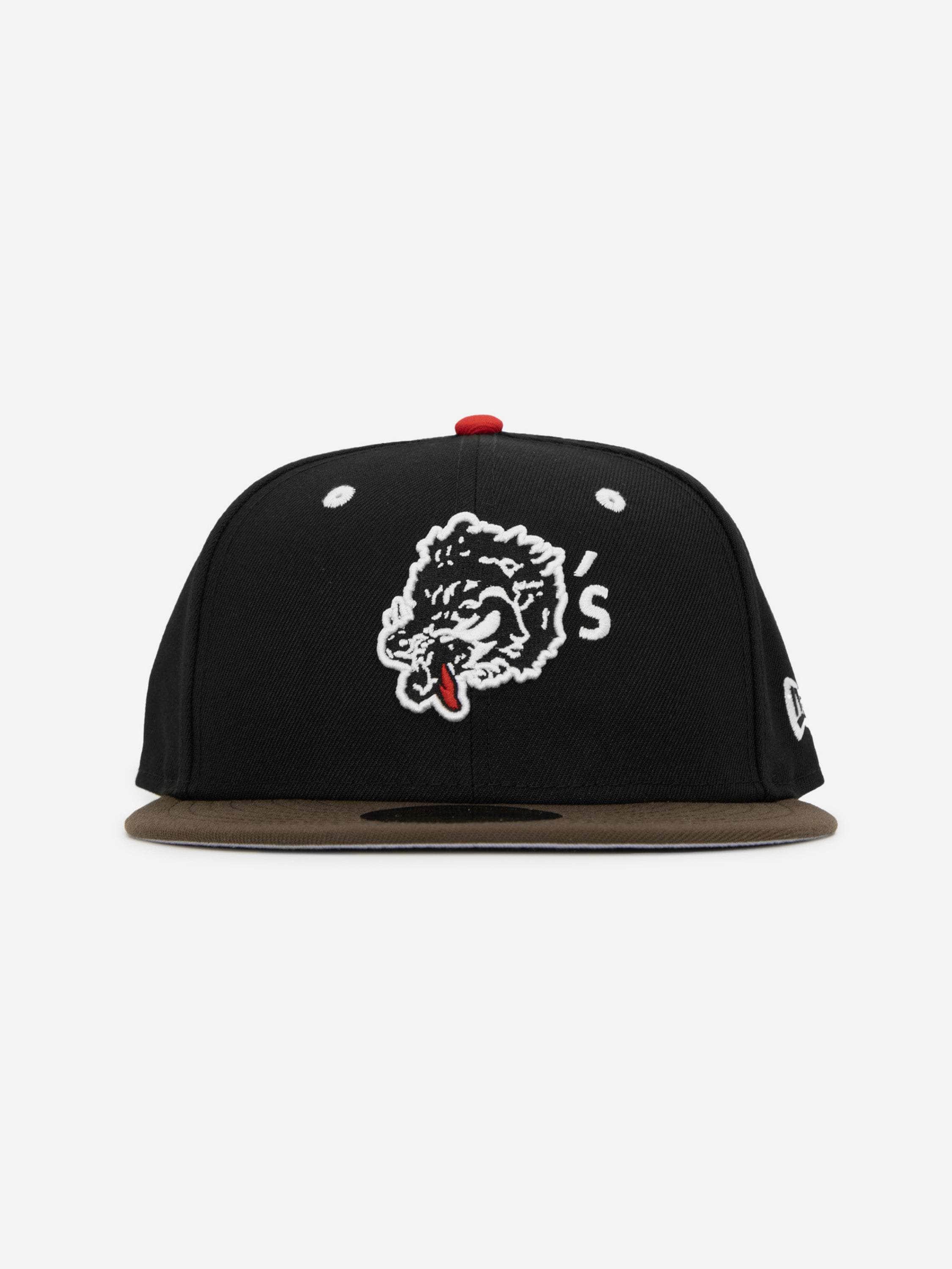 Wolf's Head x New Era 59FIFTY Mixed Brown Fitted Hat