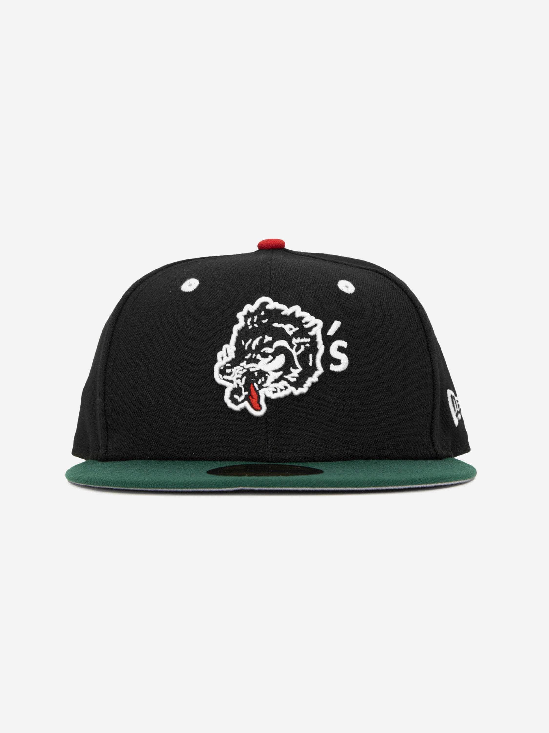 Wolf's Head x New Era 59FIFTY Mixed Green Fitted Hat