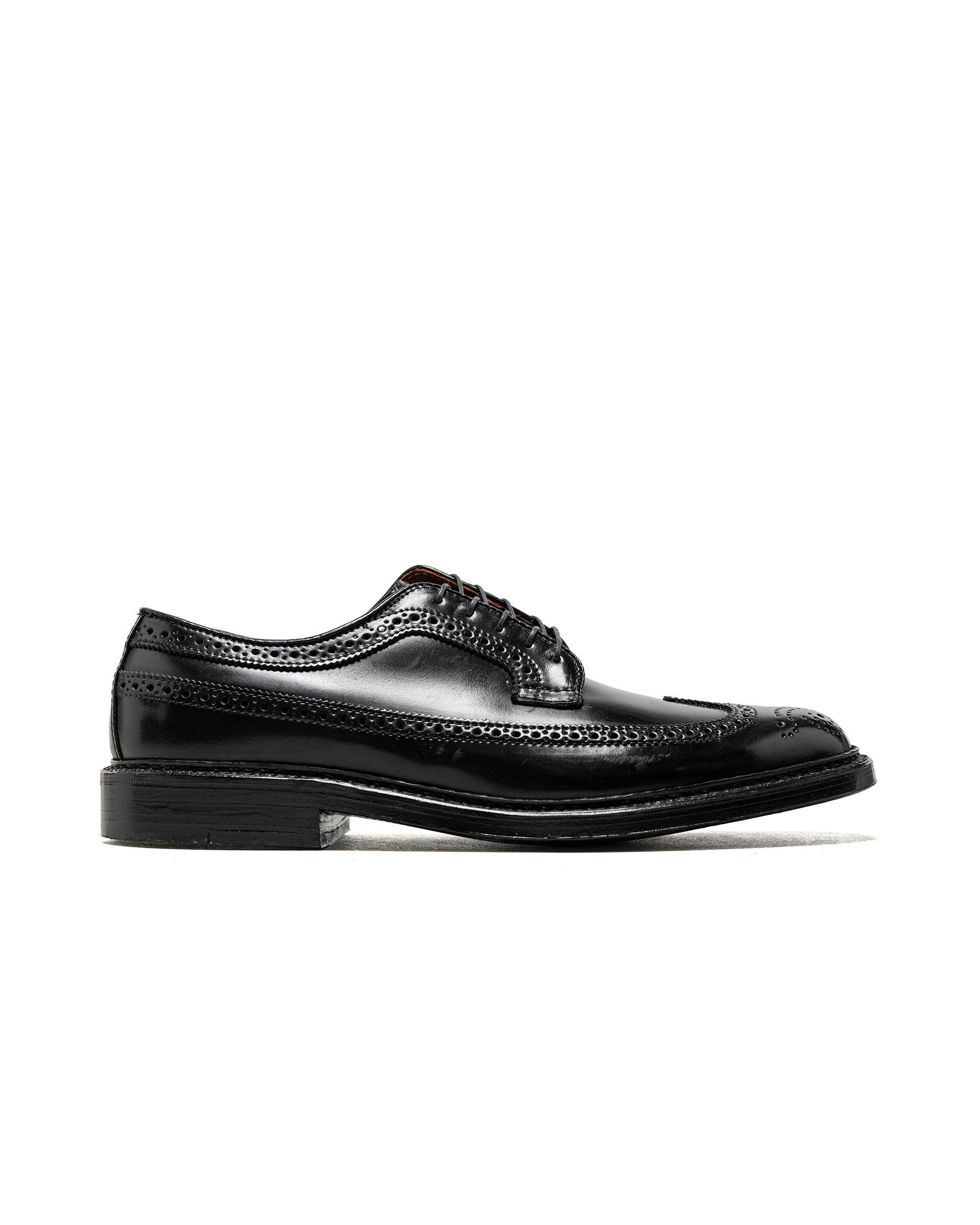 Black Cordovan Longwing Blucher 9751