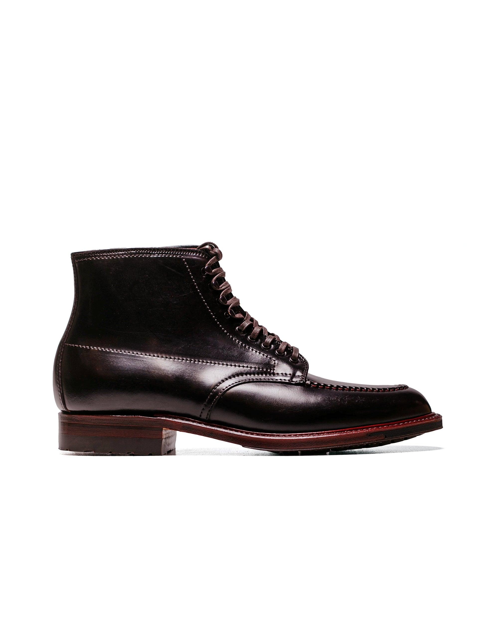 U-Tip Indy Boot with Commando Sole Colour 8 Shell Cordovan G9901HC