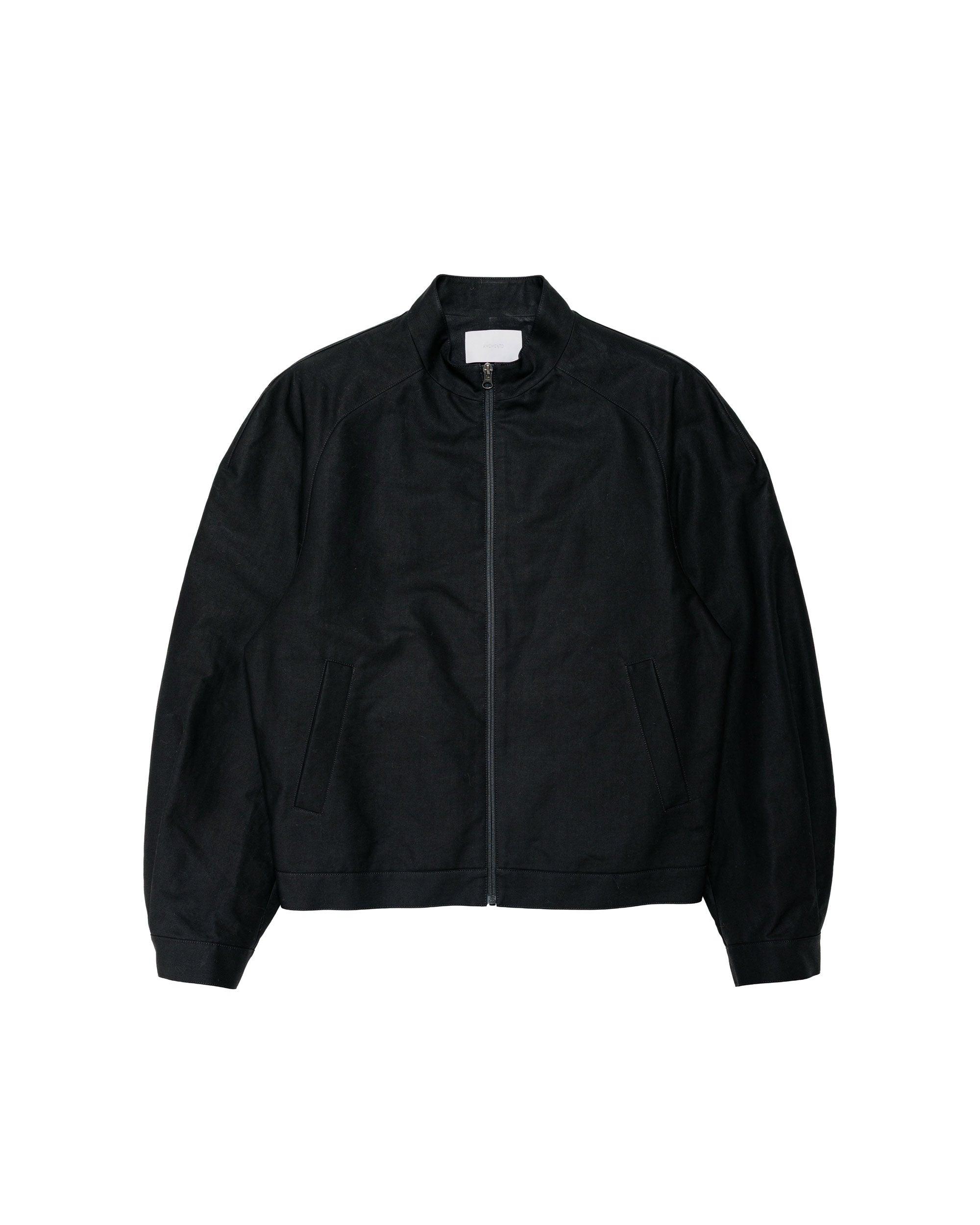 Cotton Curved Jumper Black