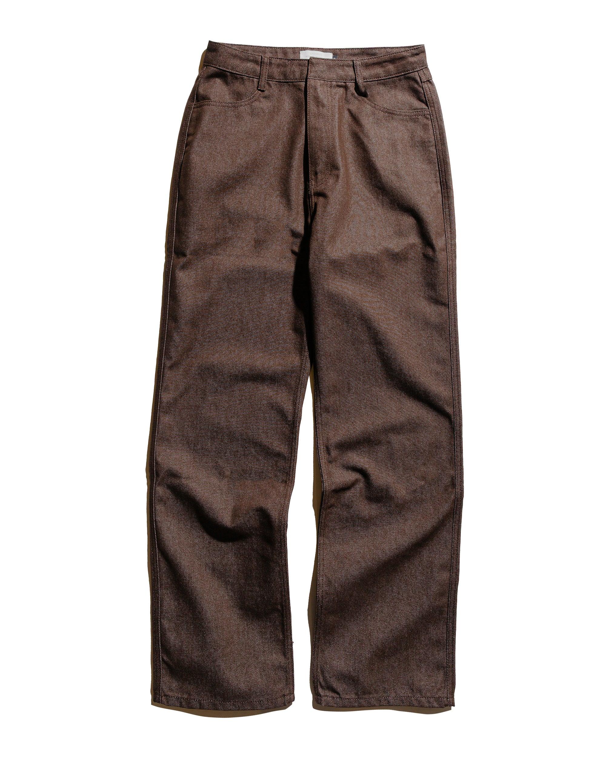 Men's Color Indigo Denim Brown