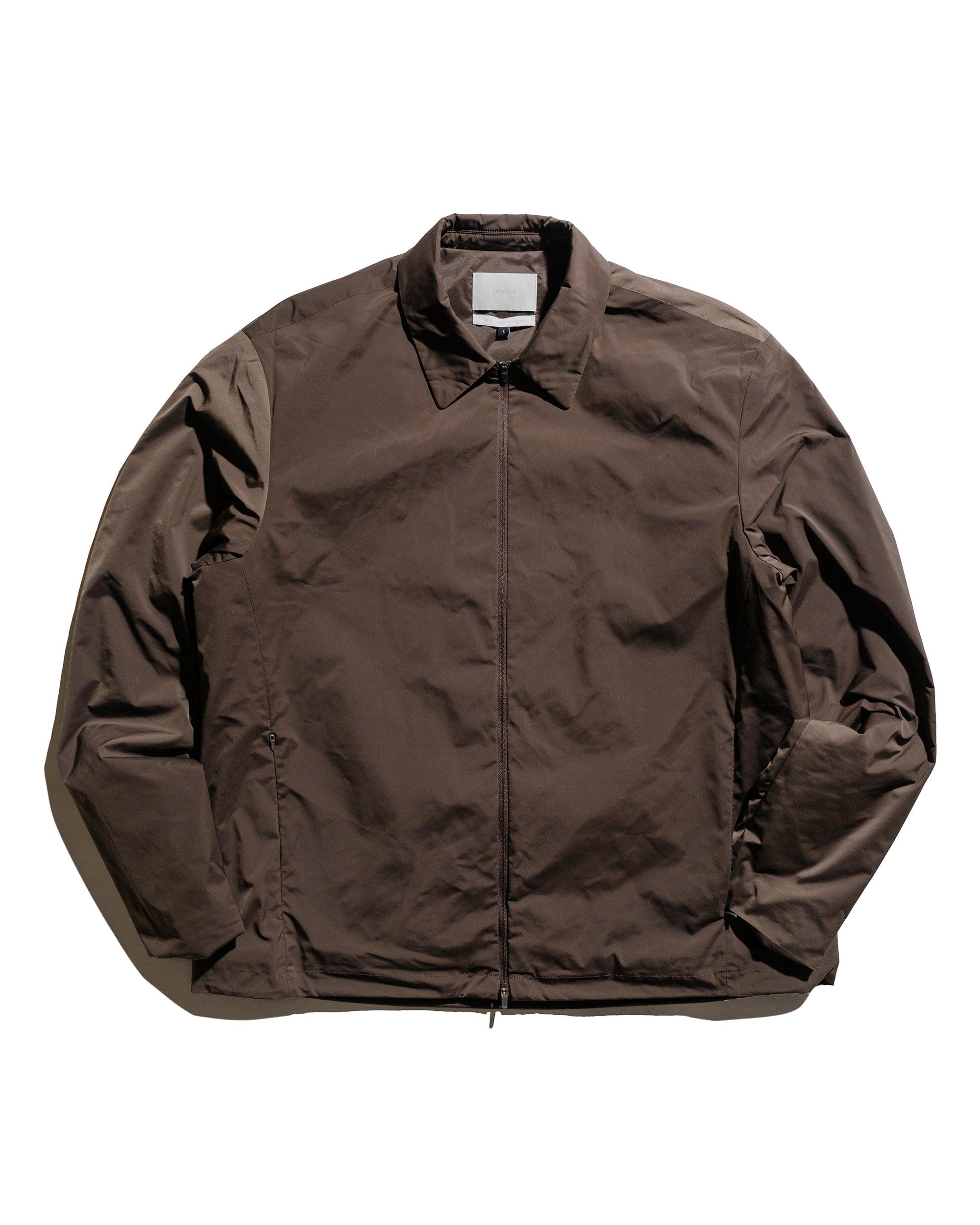 Taffeta Padded Jumper Brown