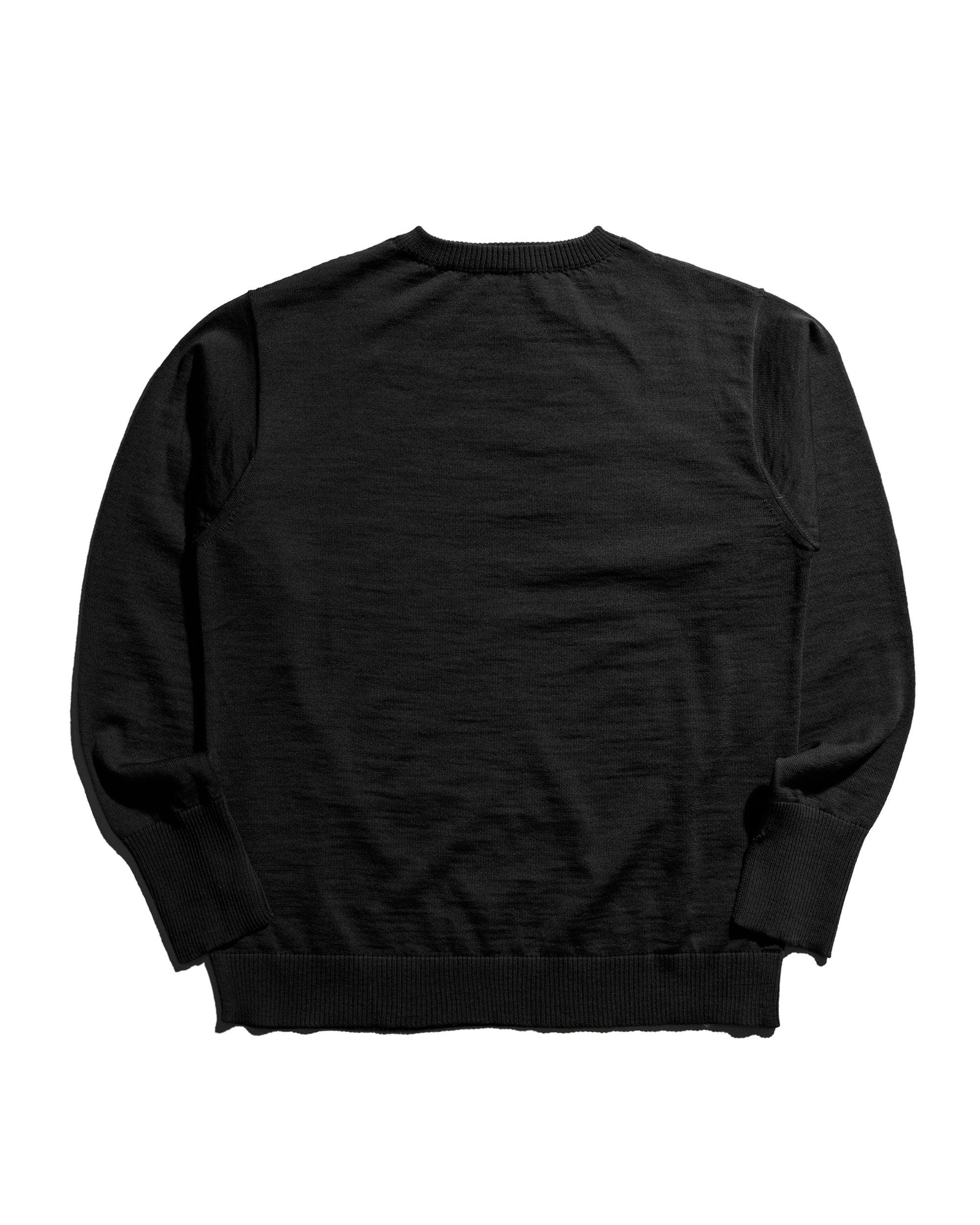 Marine Crewneck Black