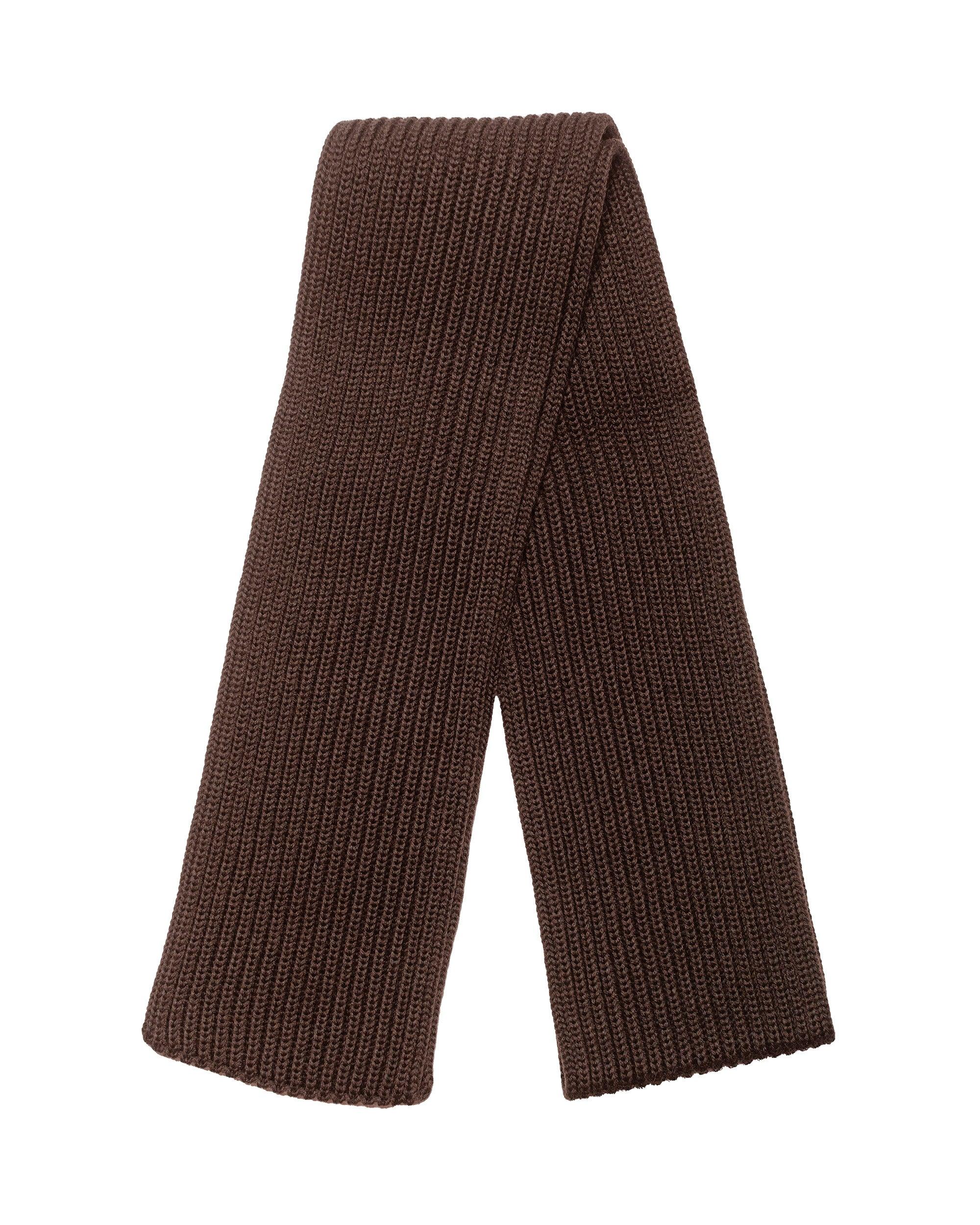 Short Scarf Natural Brown