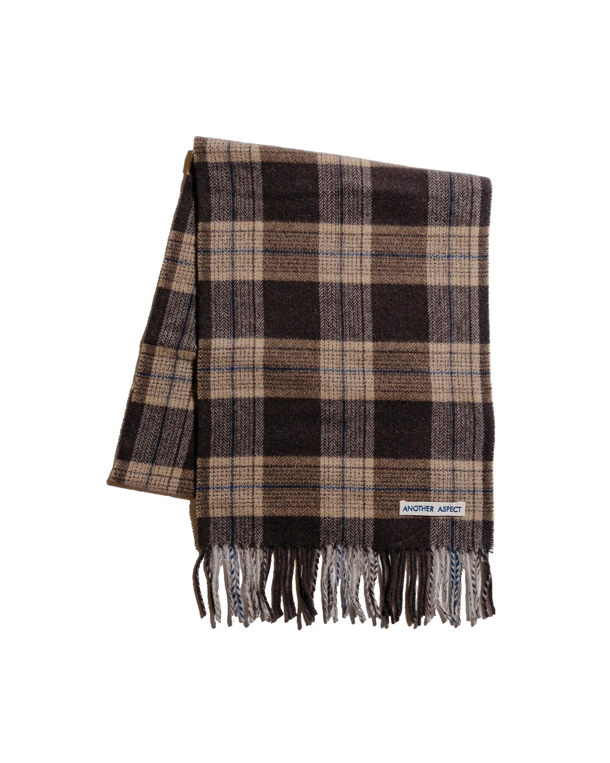 Another Scarf 1.0 Brown/Navy Check