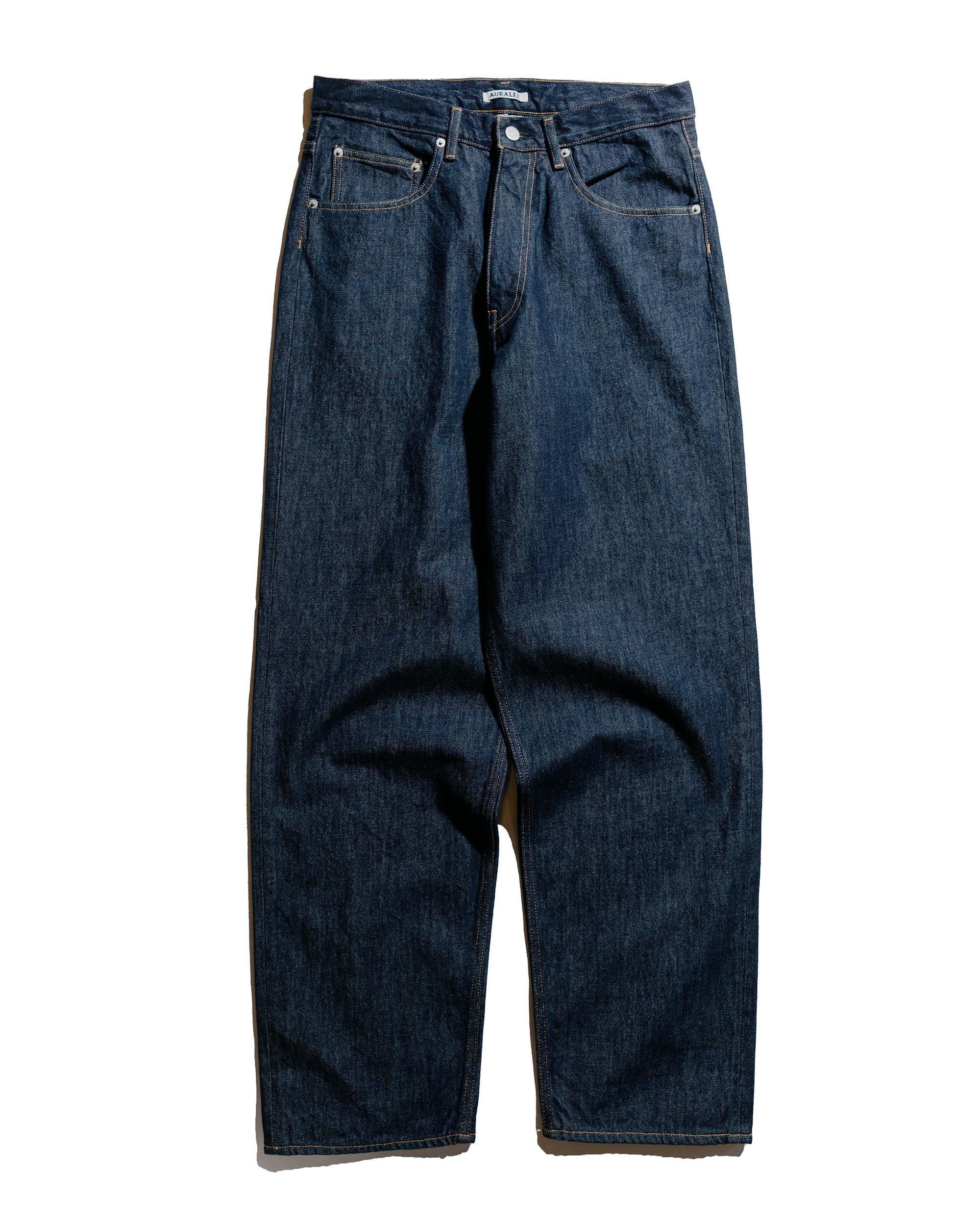 Hard Twist Denim Wide Pants Indigo