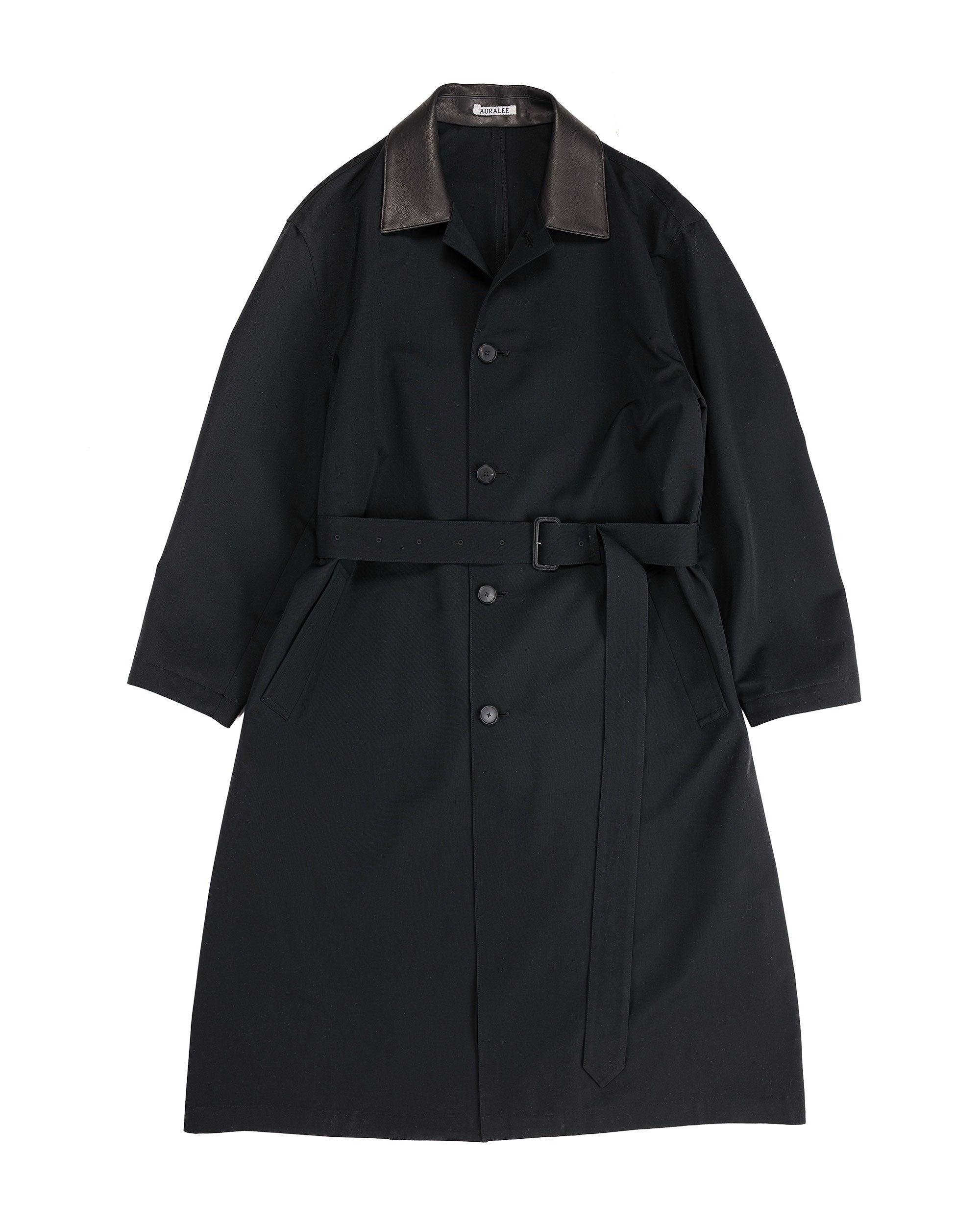 Wool Max Canvas Coat Black