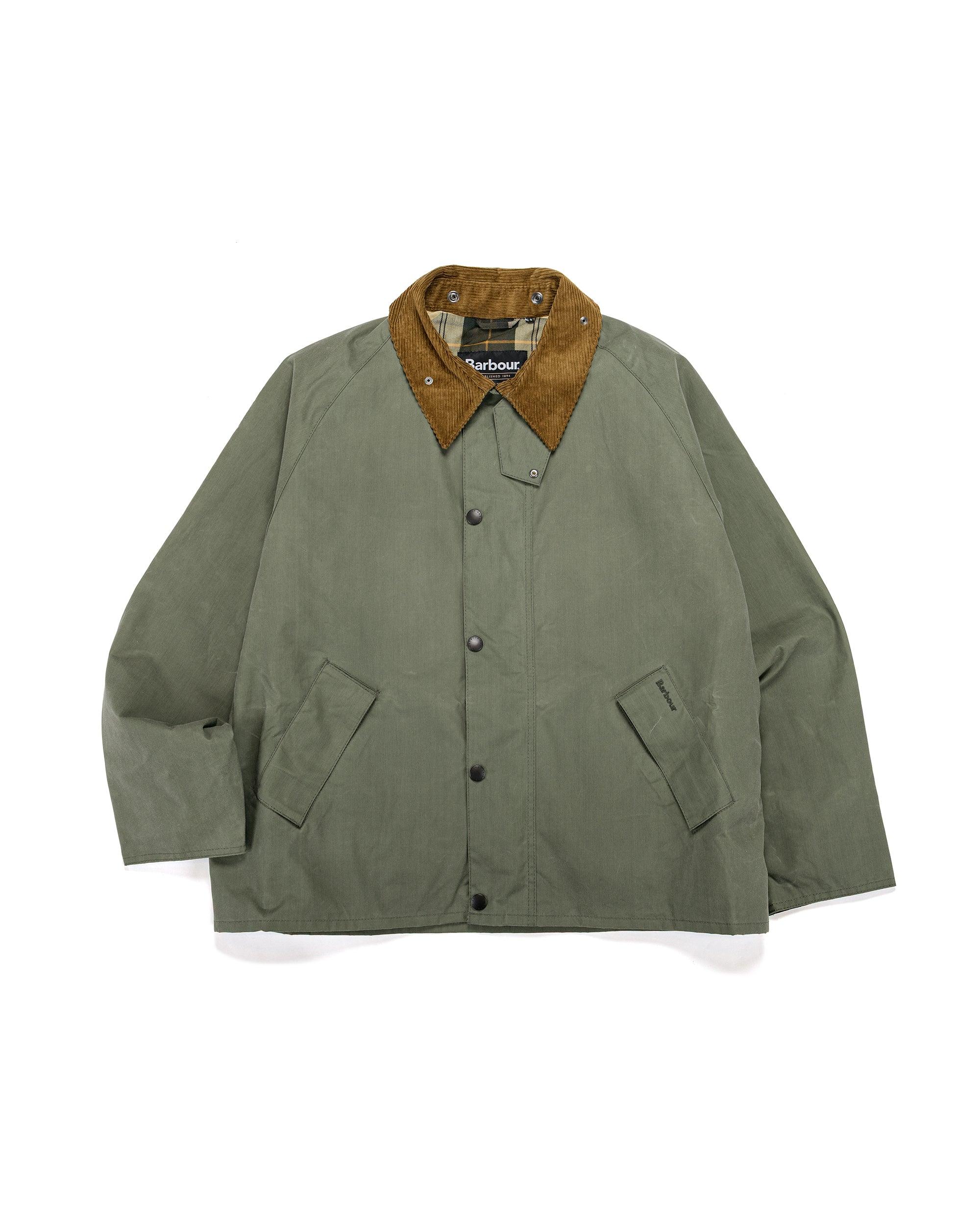 Transport Wax Jacket Light Moss