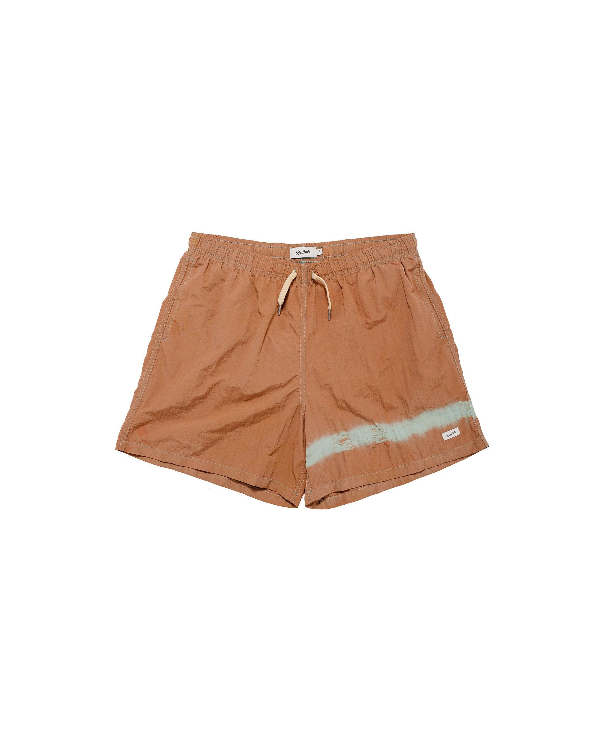 Caeterpillar Over Dyed Madder Blue Swim Trunk