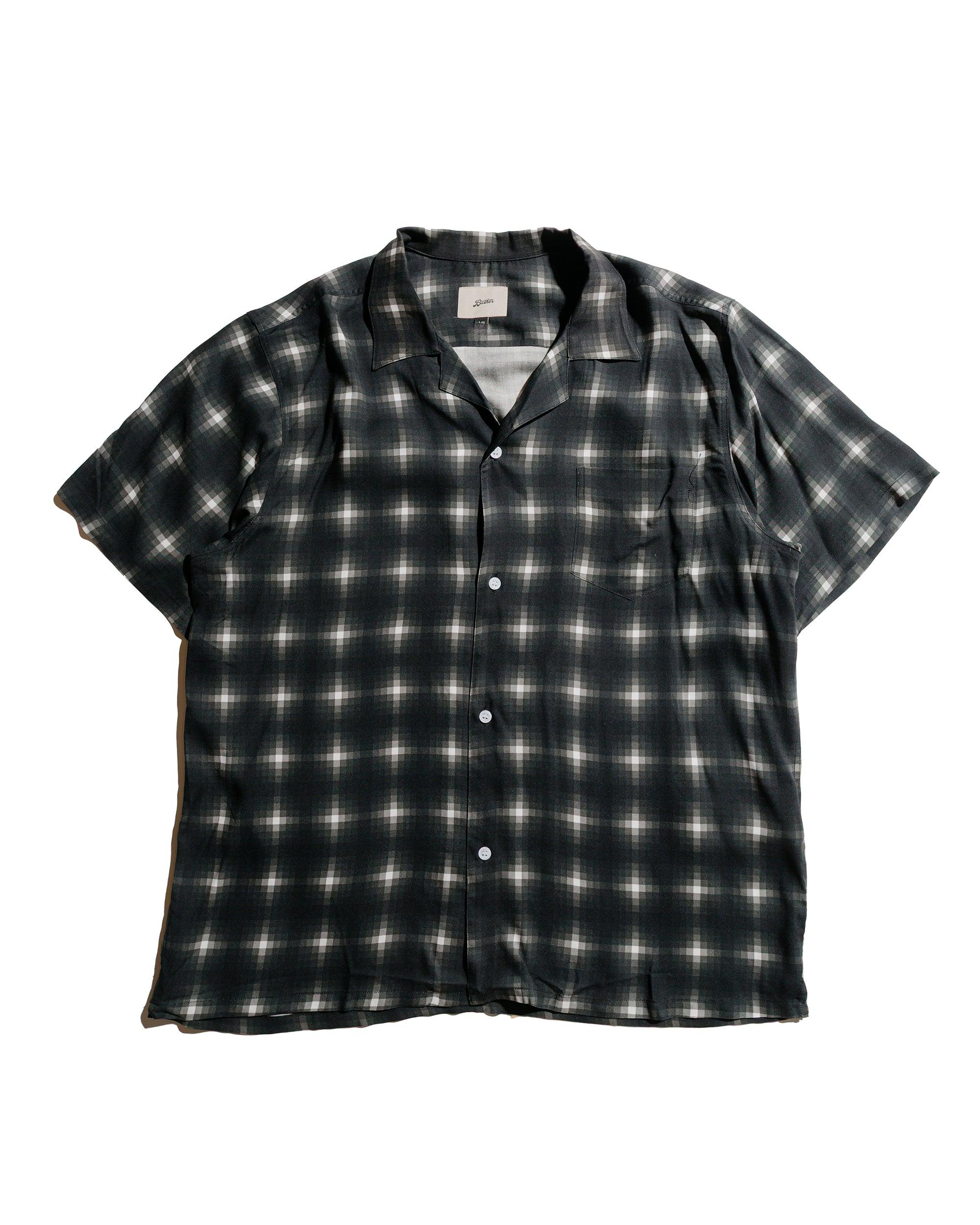 Onyx Digi Plaid Camp Shirt