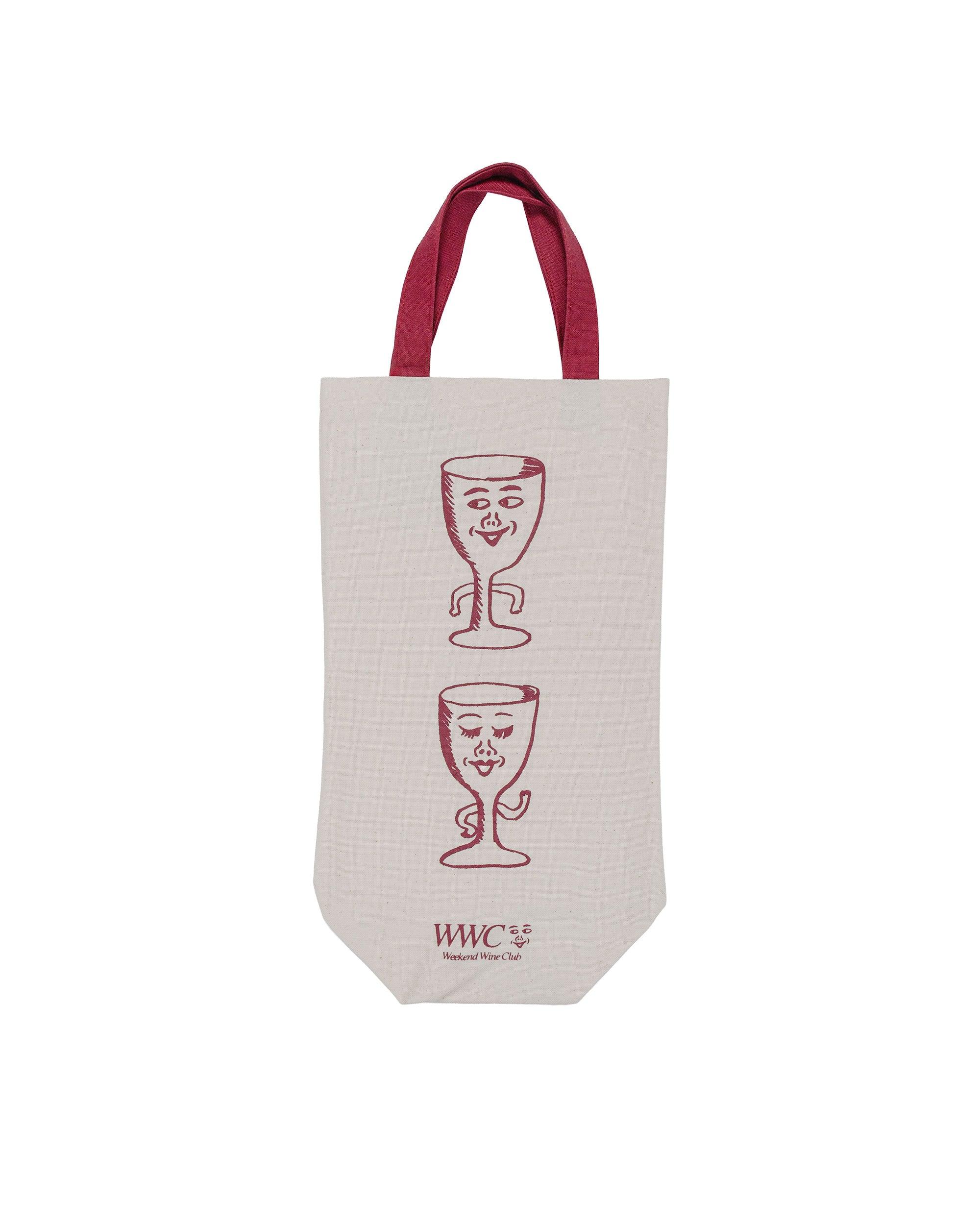 Hongama 'Weekend Wine Club' Tote Bag Natural