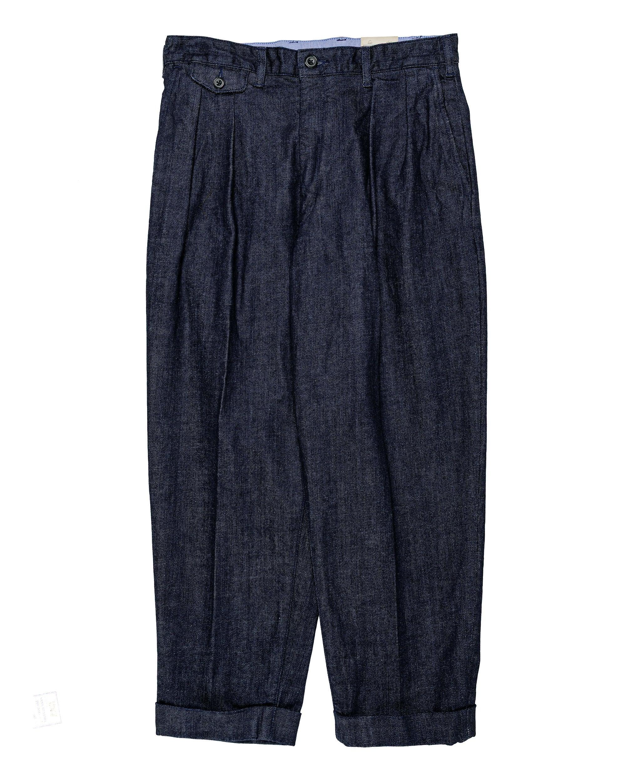 2Pleats Denim Indigo
