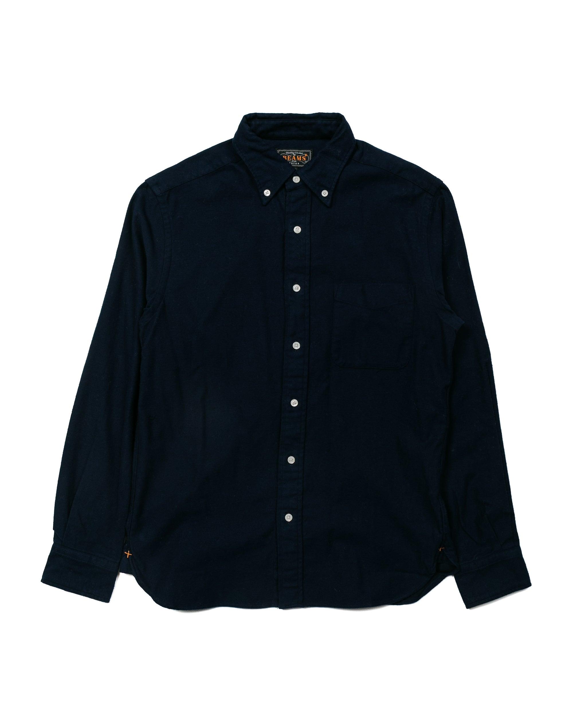 B.D. Flannel Solid Navy