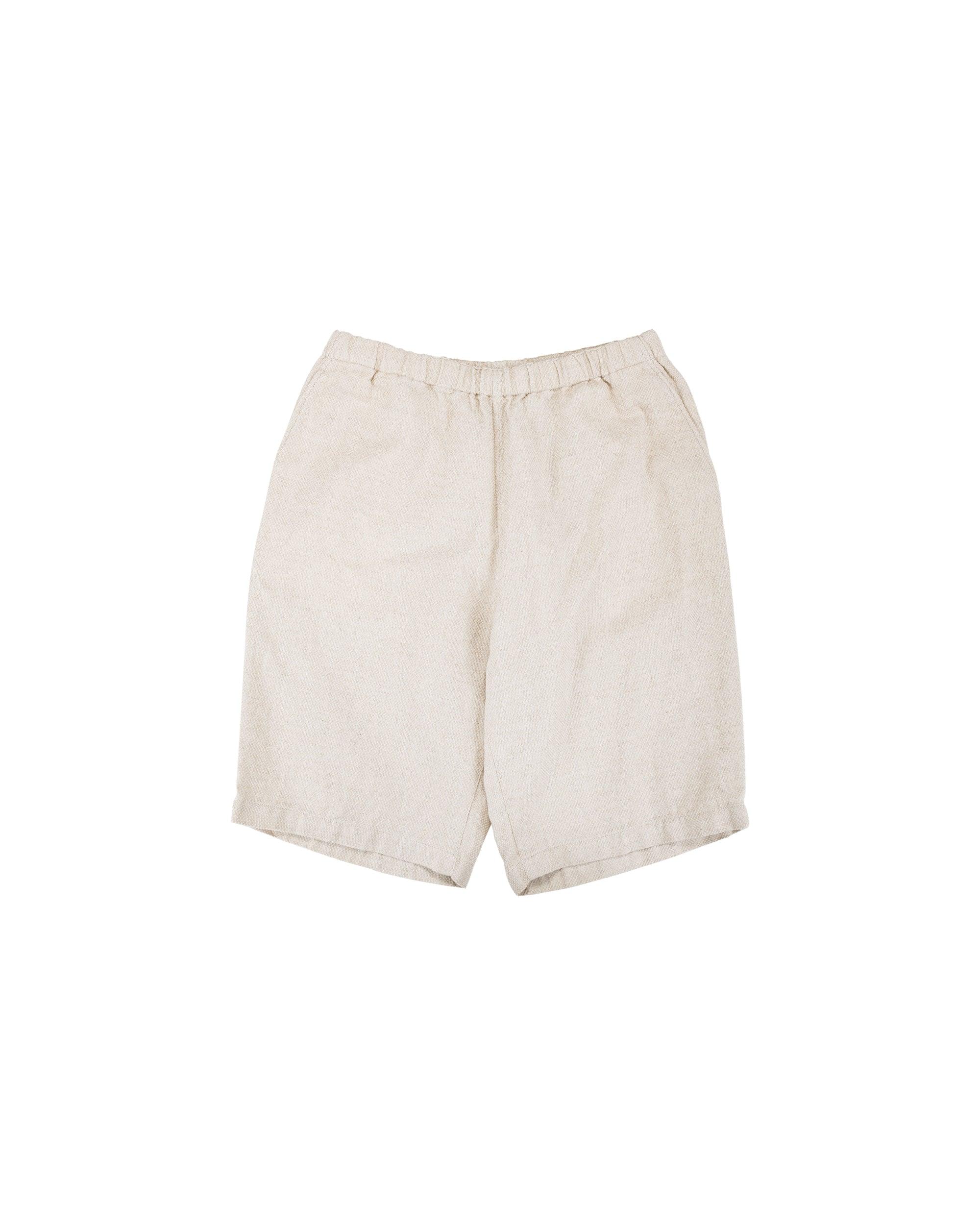 Easy Shorts Cotton Linen Off White