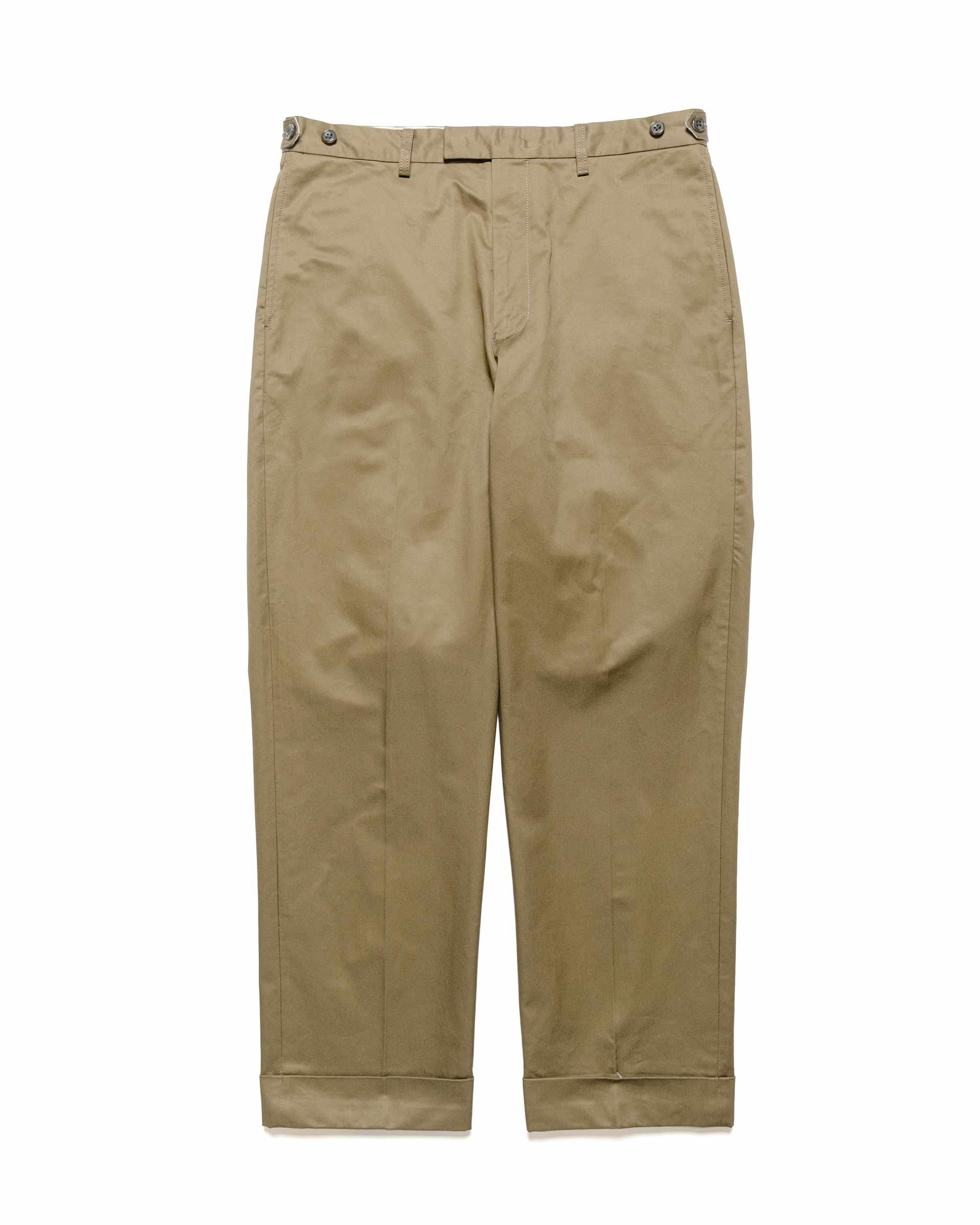 IVY Trousers Ankle-Cut 80/3 Twill Olive