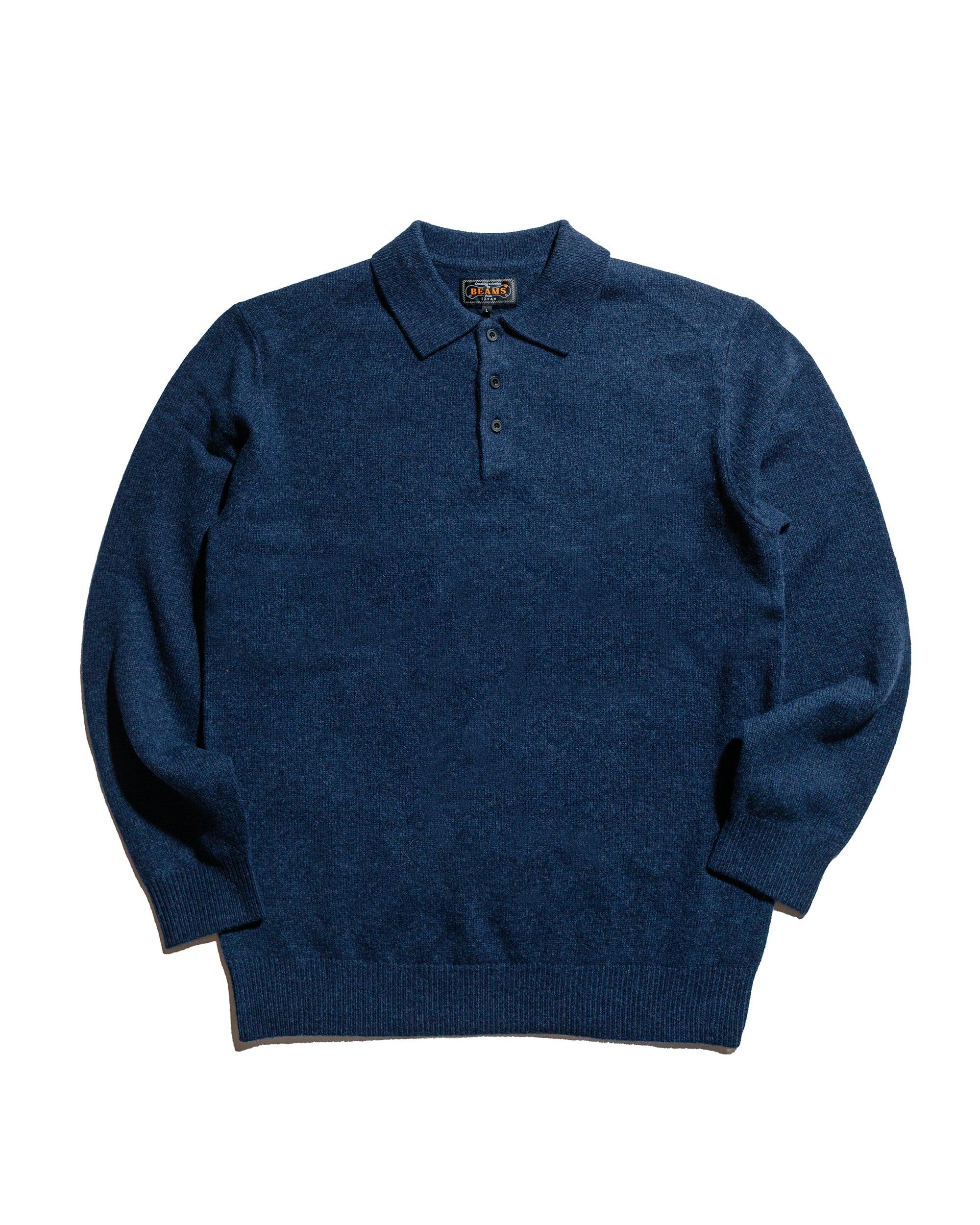 Knit Polo 9G Navy