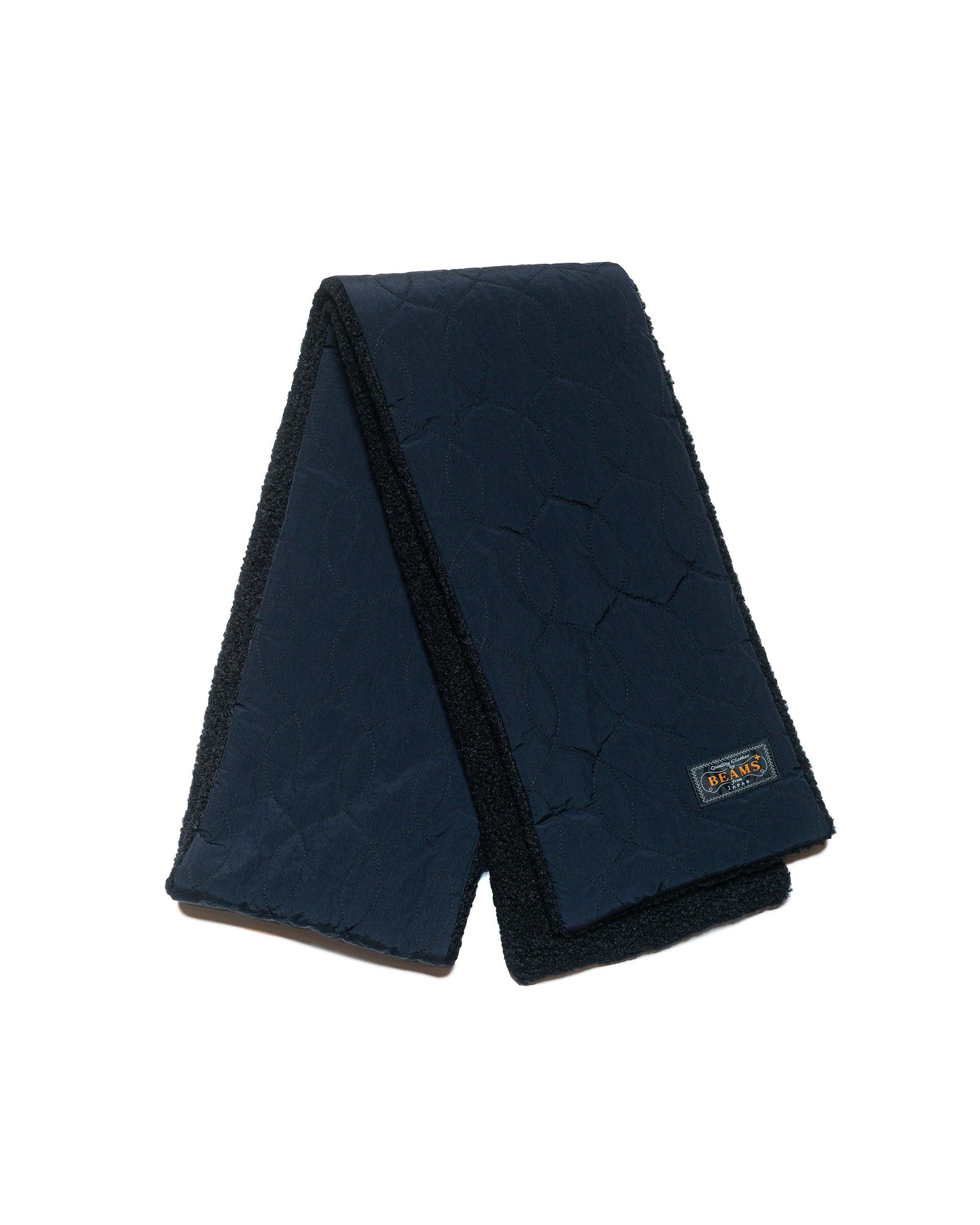 Muffler Boa Quilt Black