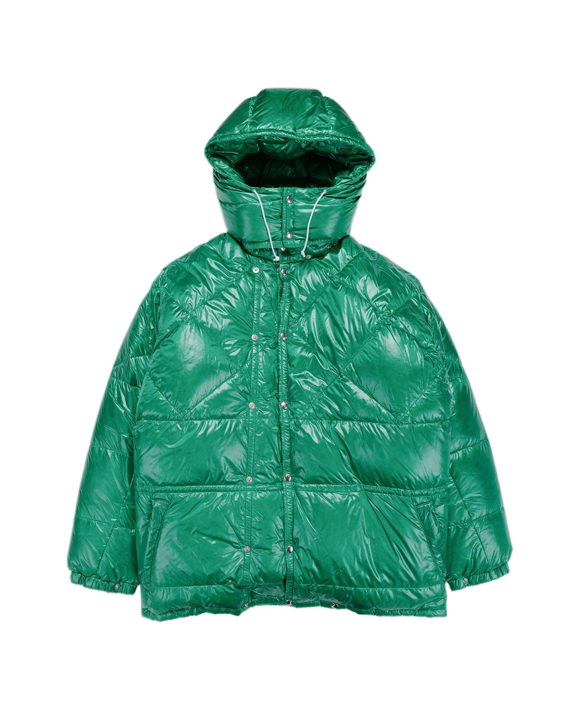 Raglan Sleeve Expedition Down Parka Green