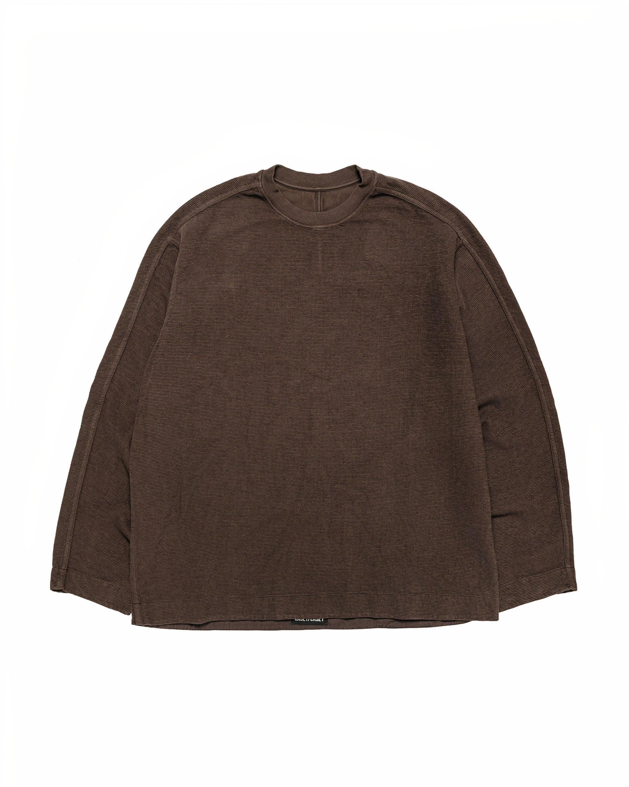 Workwear Sweatshirt Weavy Jersey Dark Brown