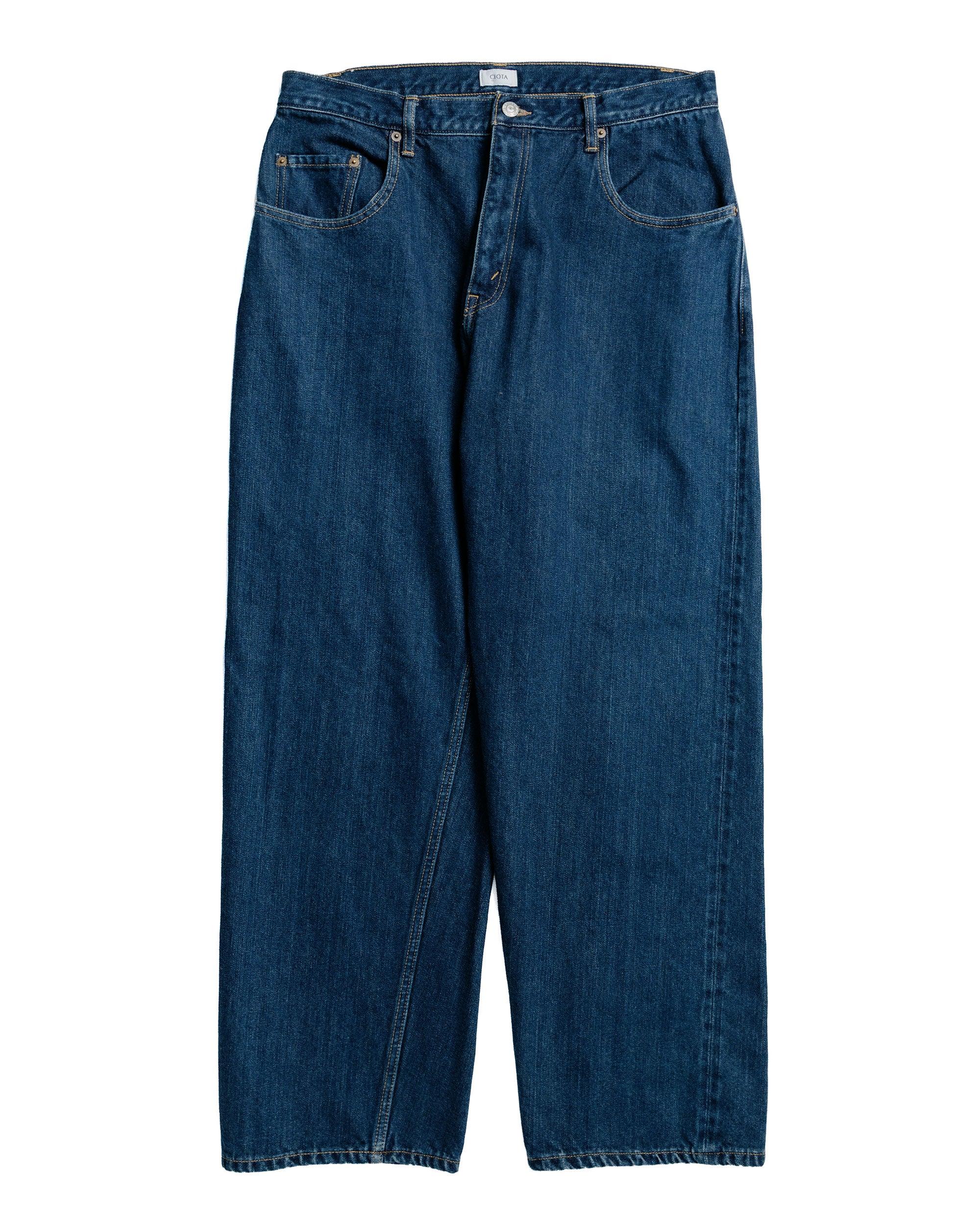 Baggy 5 Pockets Pants Deep Blue
