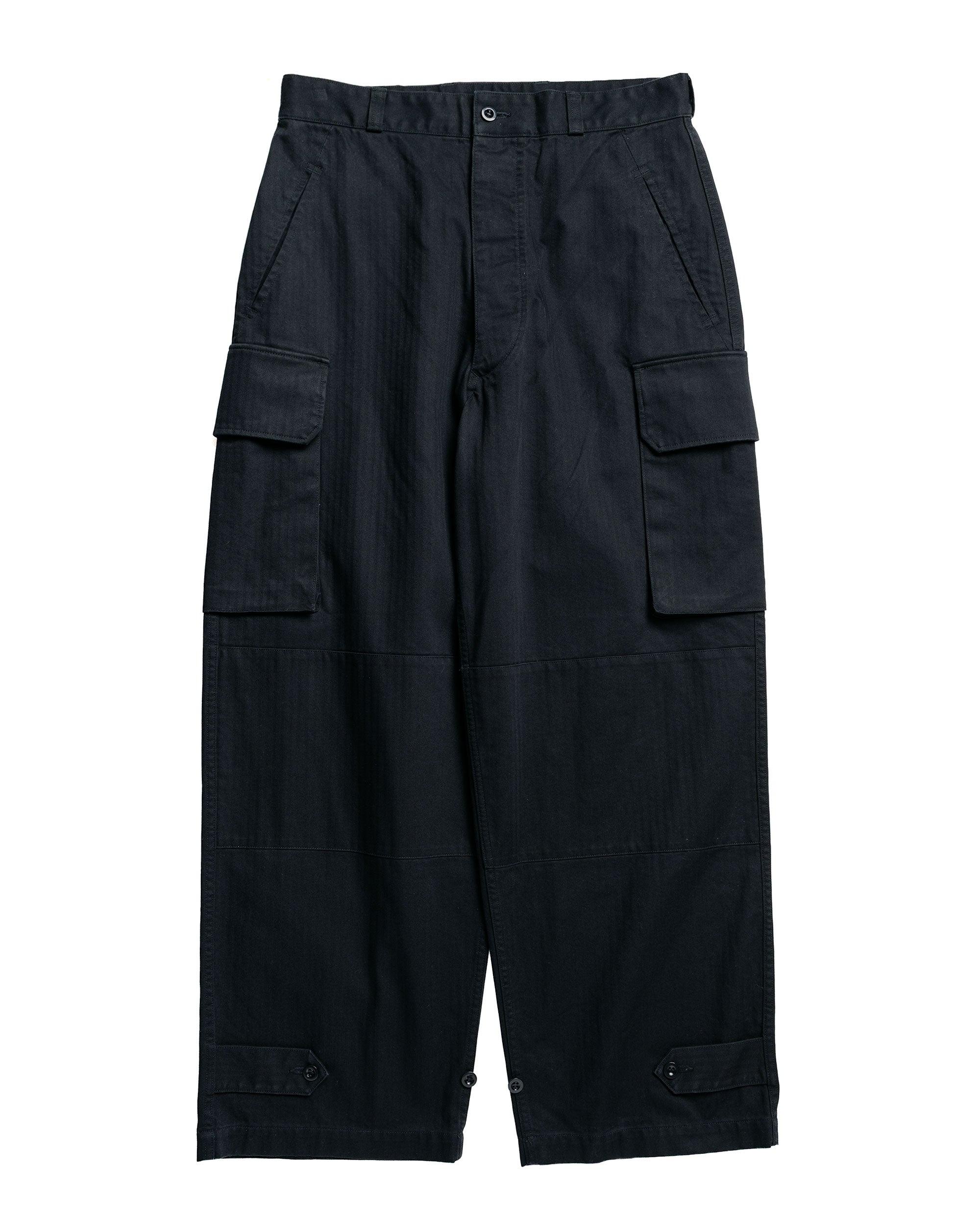 Herringbone M-47 Field Pants Black