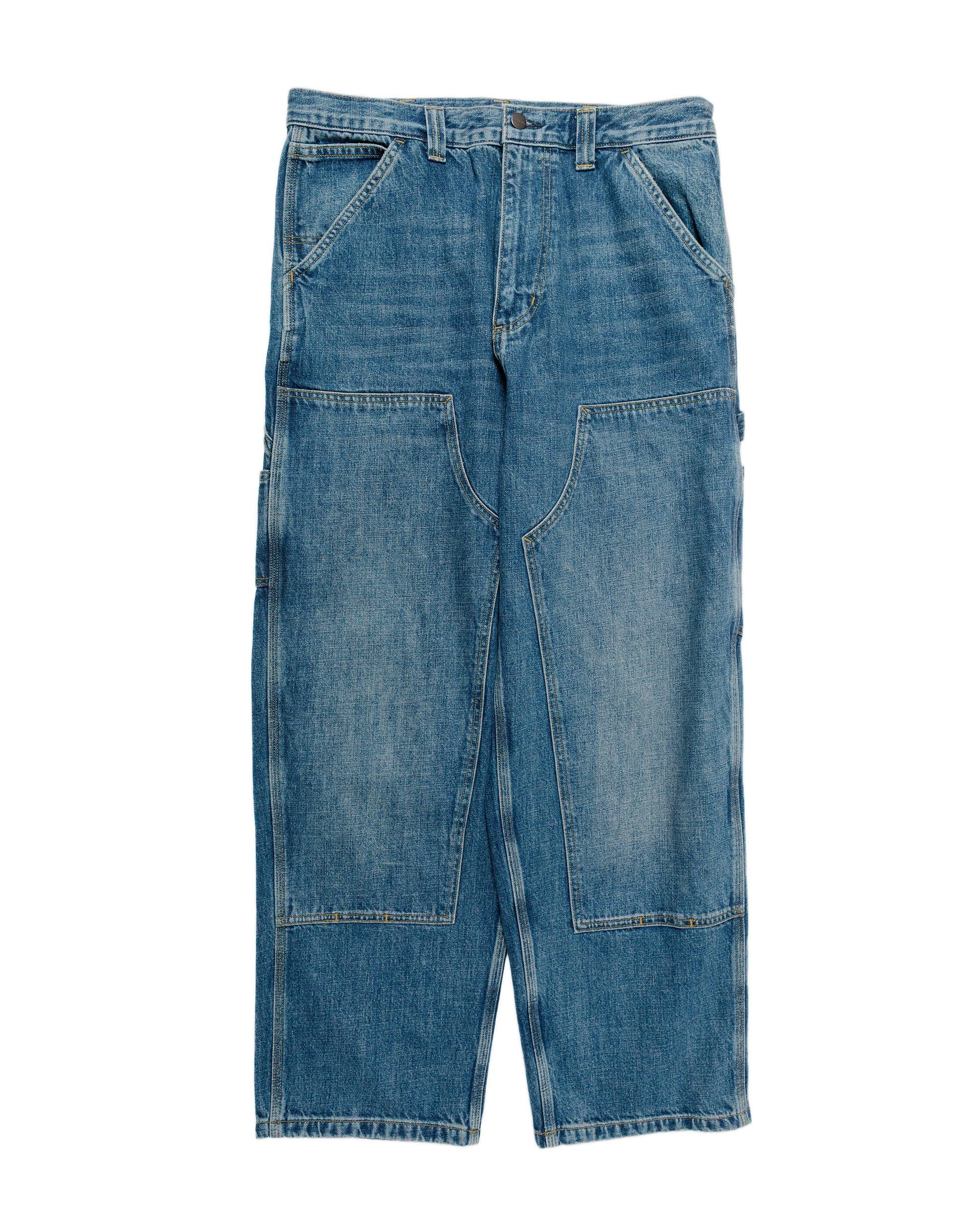 Carhartt W.I.P. OG Double Knee Pant Denim Blue Dark Used Wash