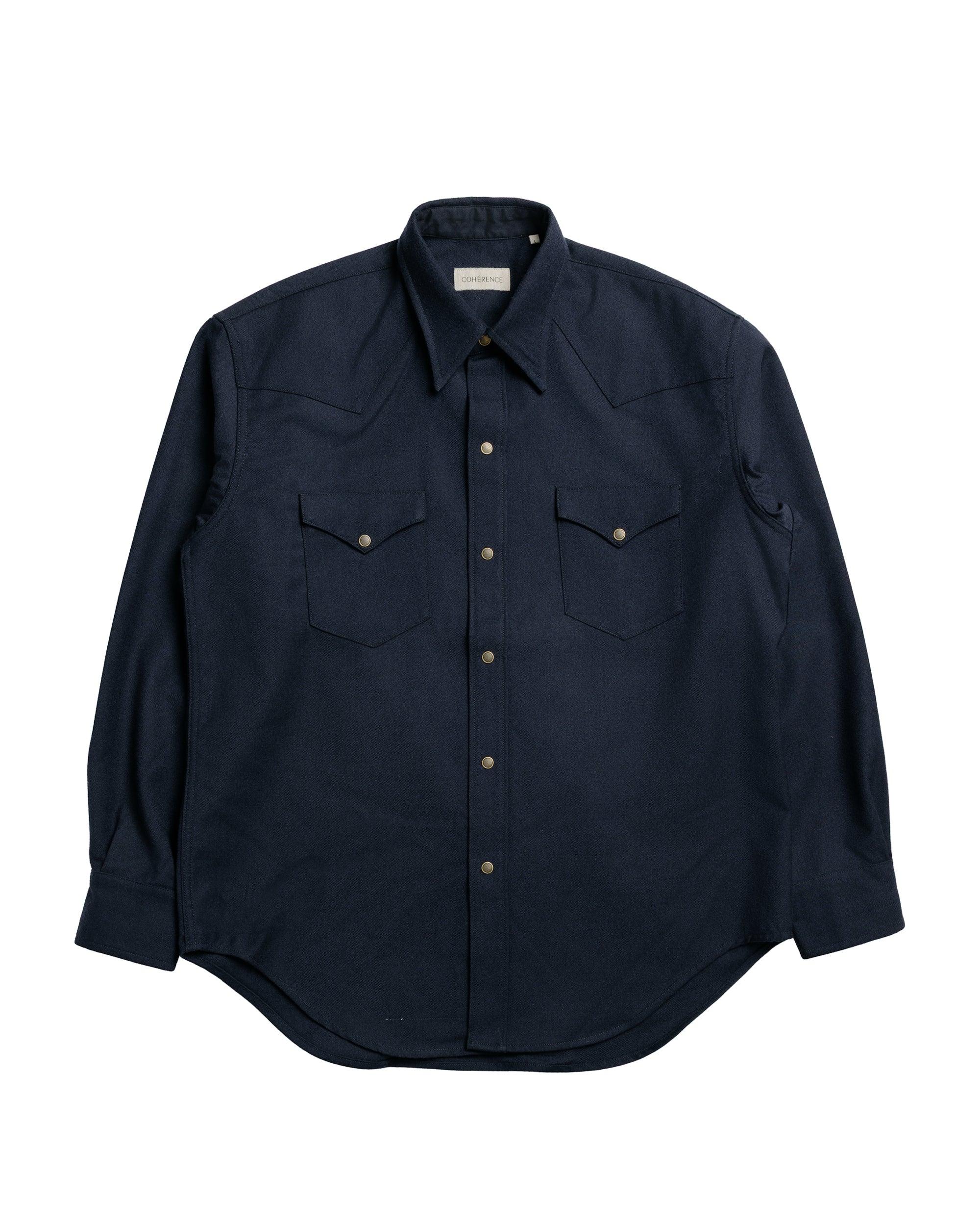 Abiquiu Rover Wool Twill D. Blue