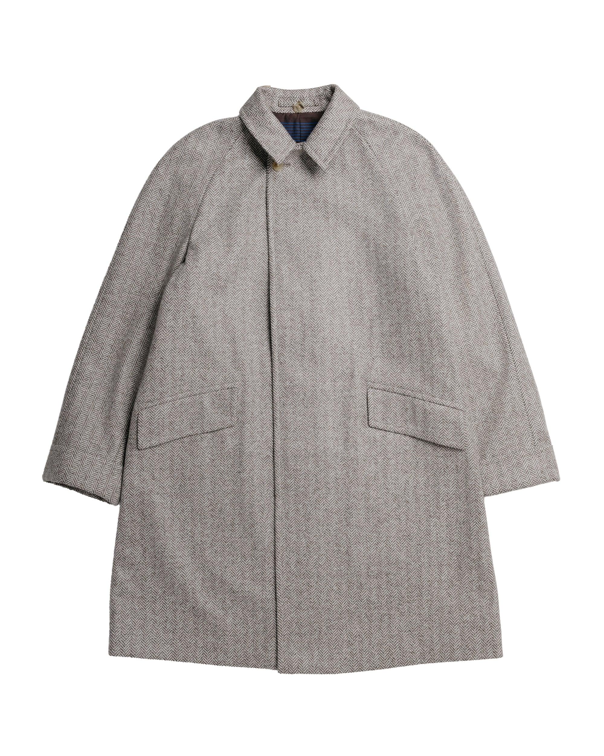 Corb Chevron Tweed Jersey L. Beige