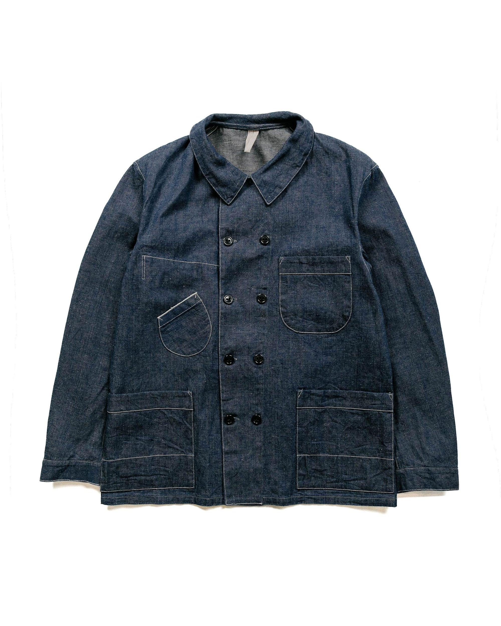 Kees 10oz Logger Selvedge Denim Jacket Indigo