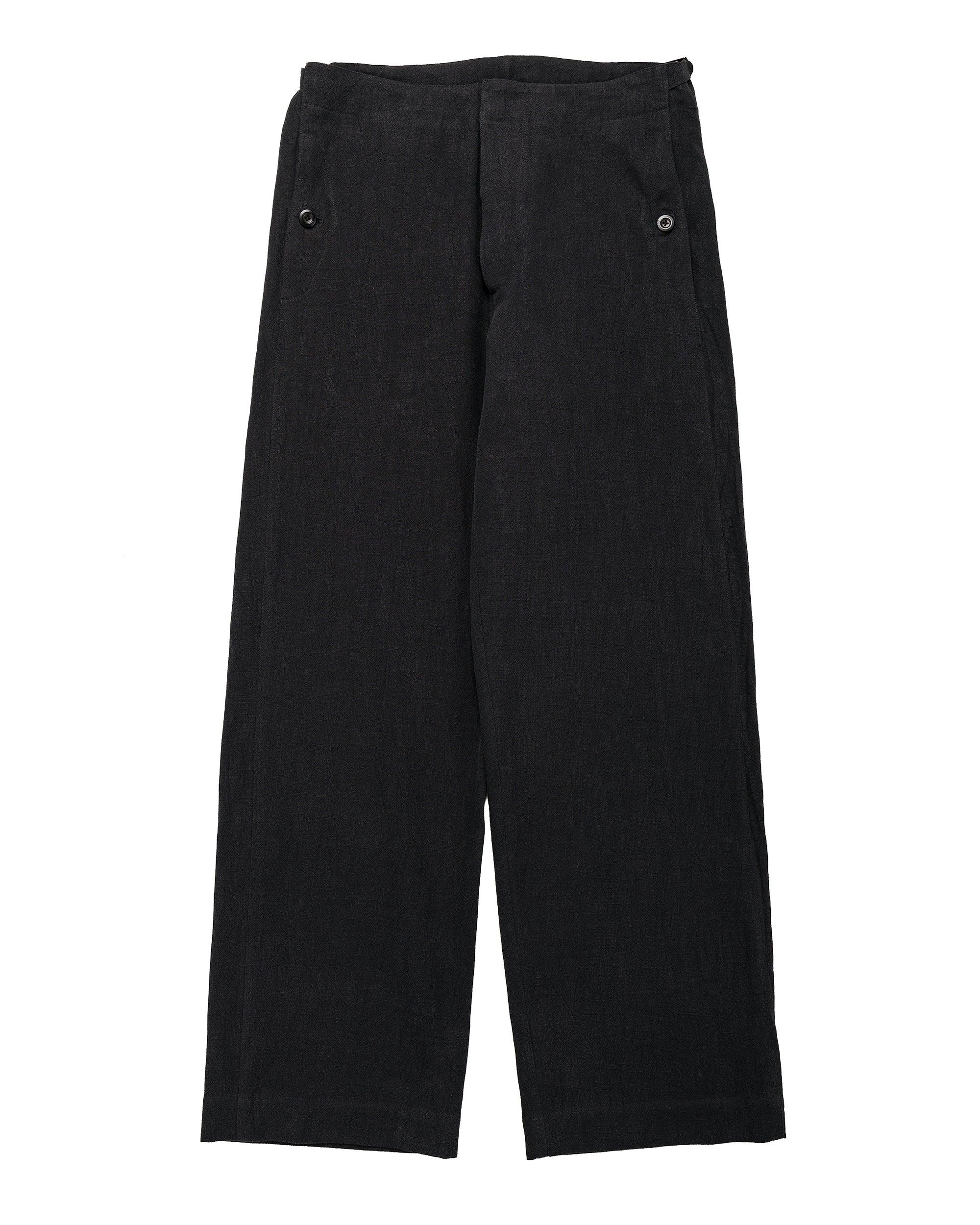 Tavern Trousers Ramie Charcoal