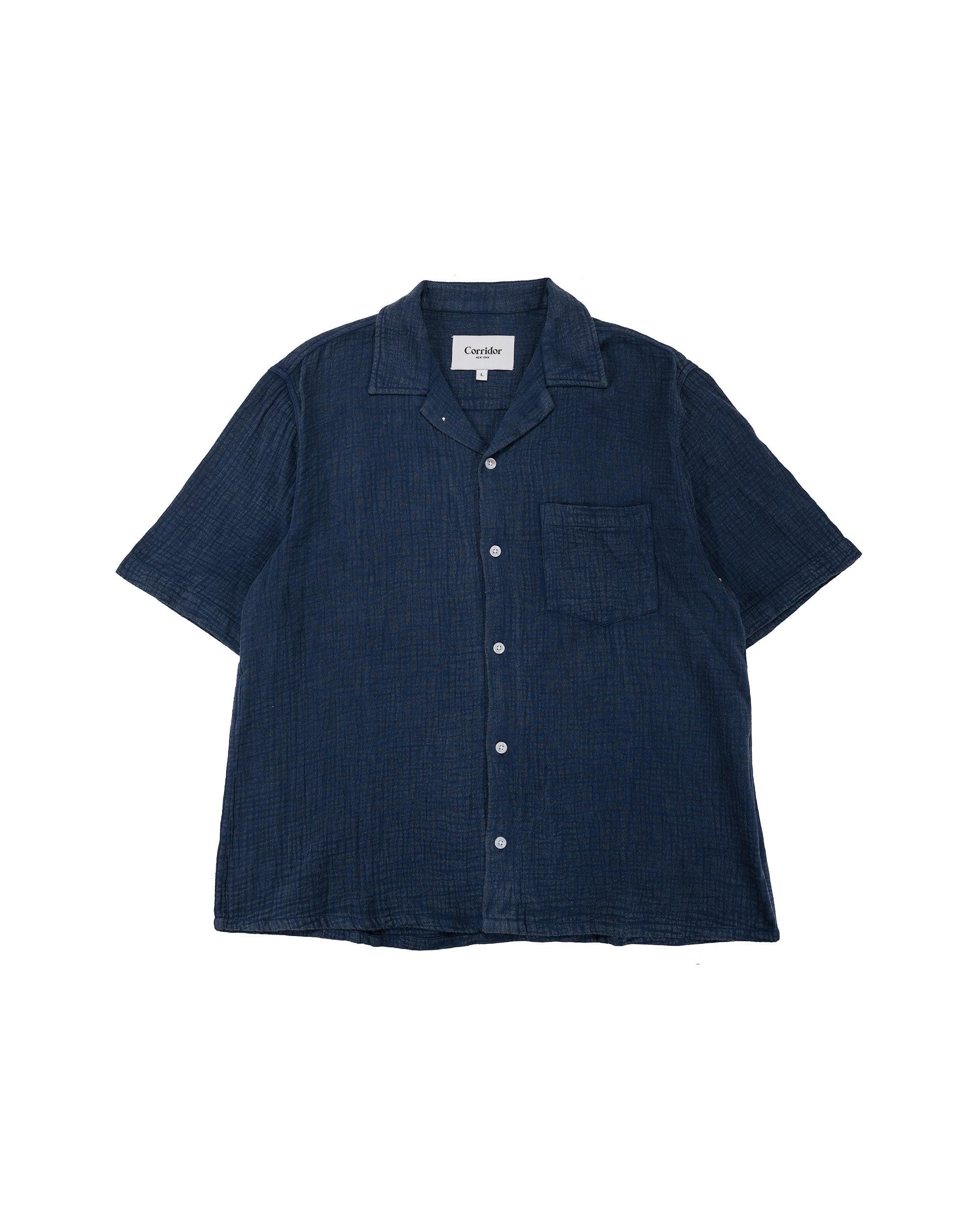 Double Cloth SS Navy