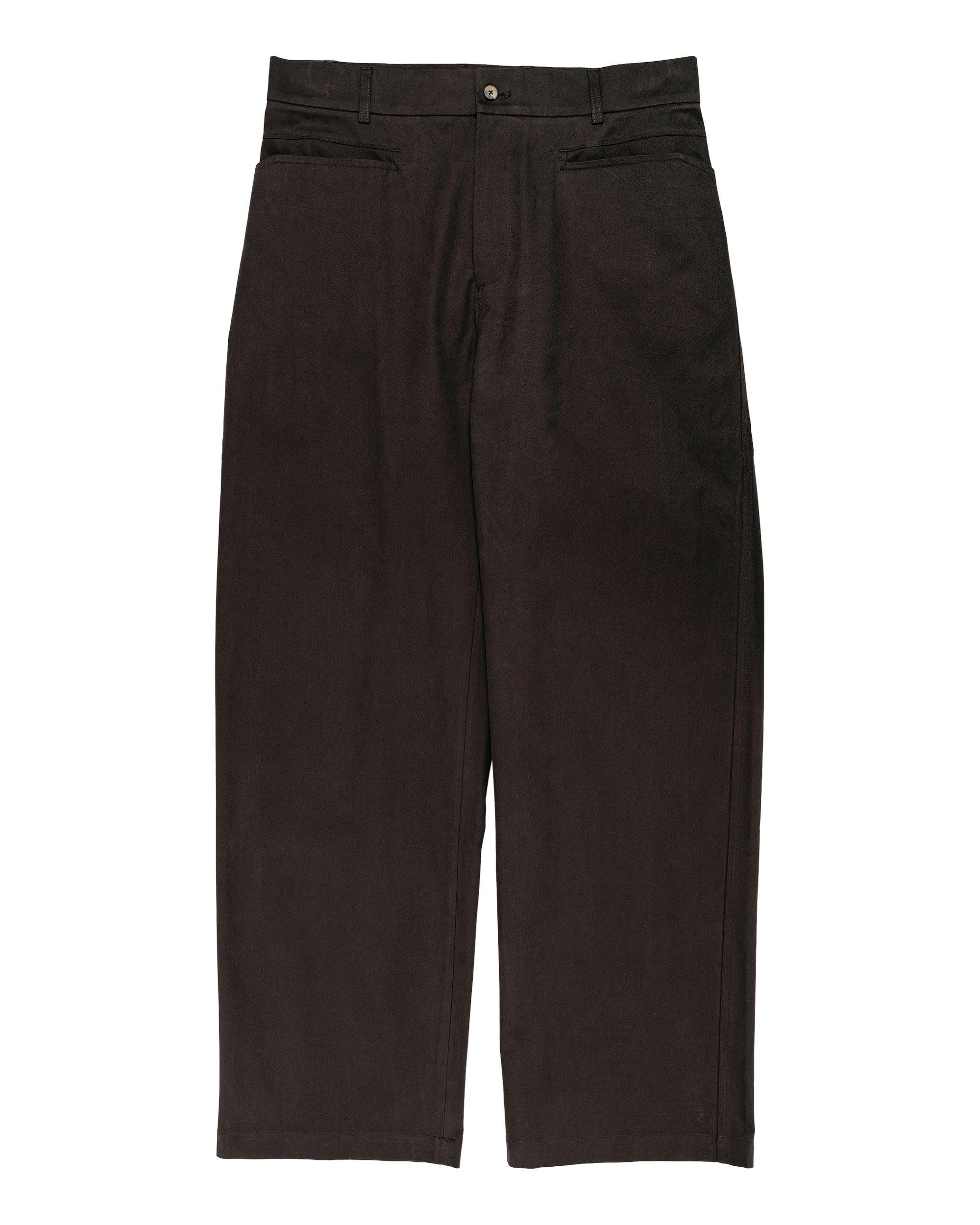 Gardian Trousers Soft Cotton Twill Chocolate