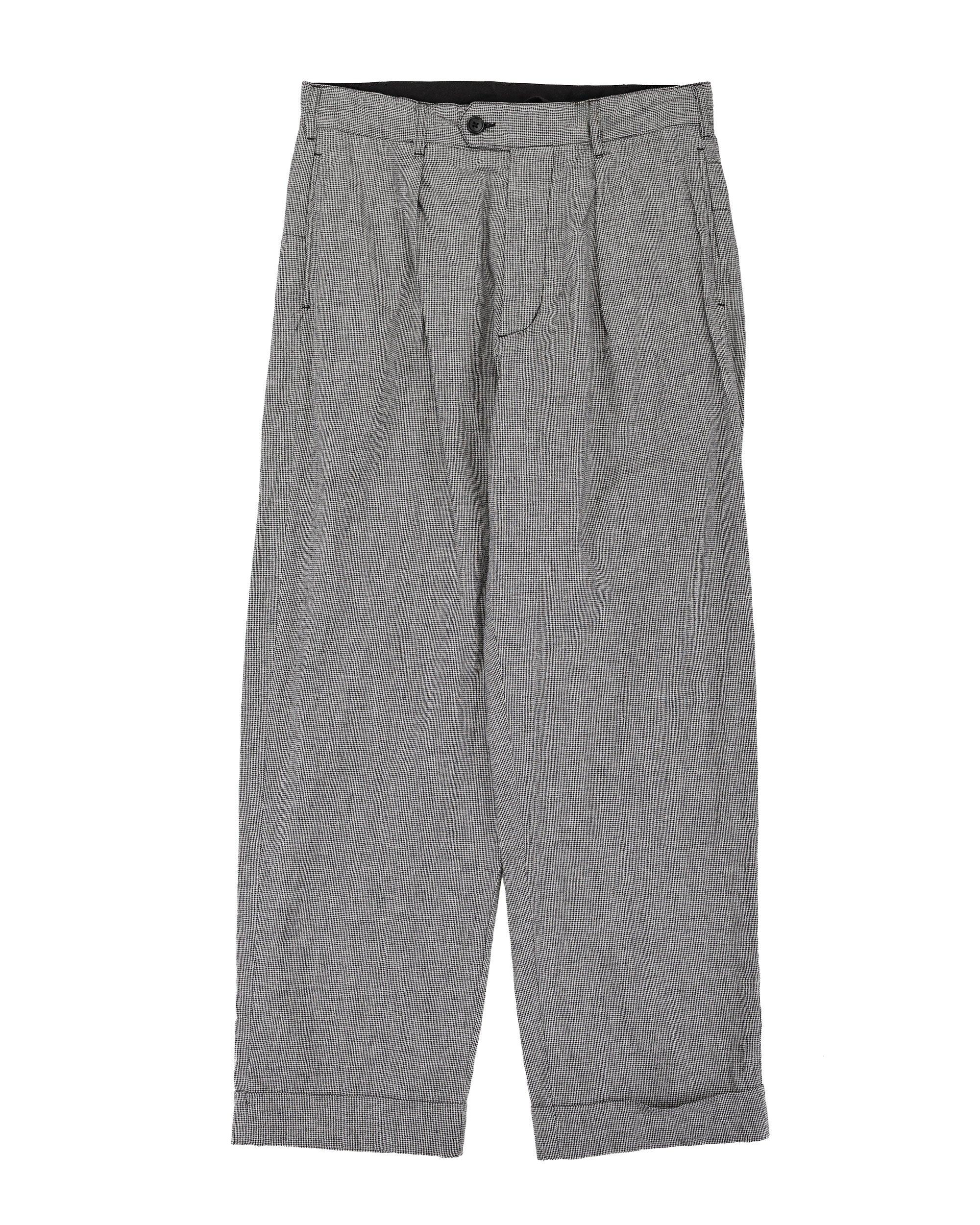 Carlyle Pant Black/Grey CL Houndstooth