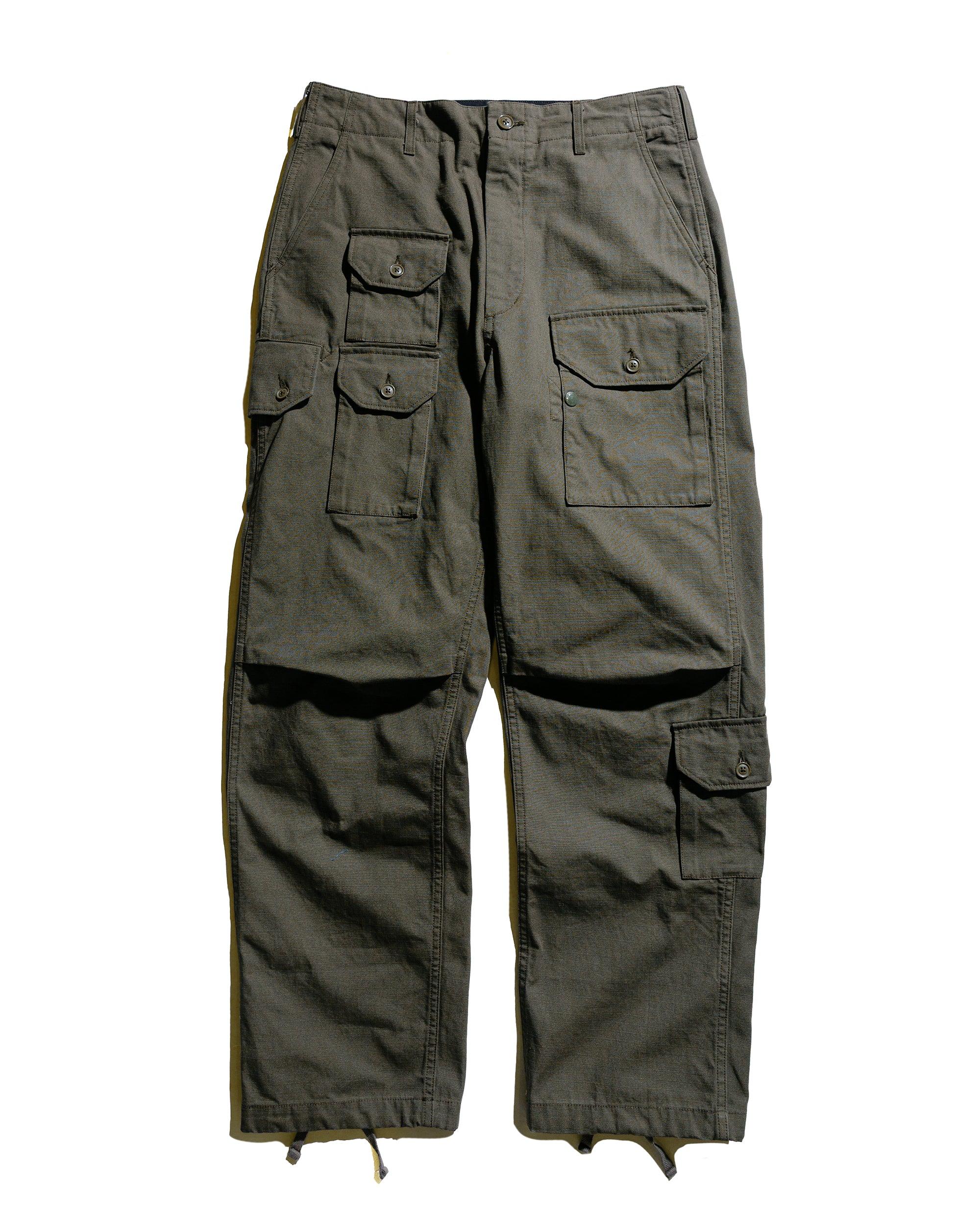 Flight Pant Olive Heavyweight Cotton Ripstop