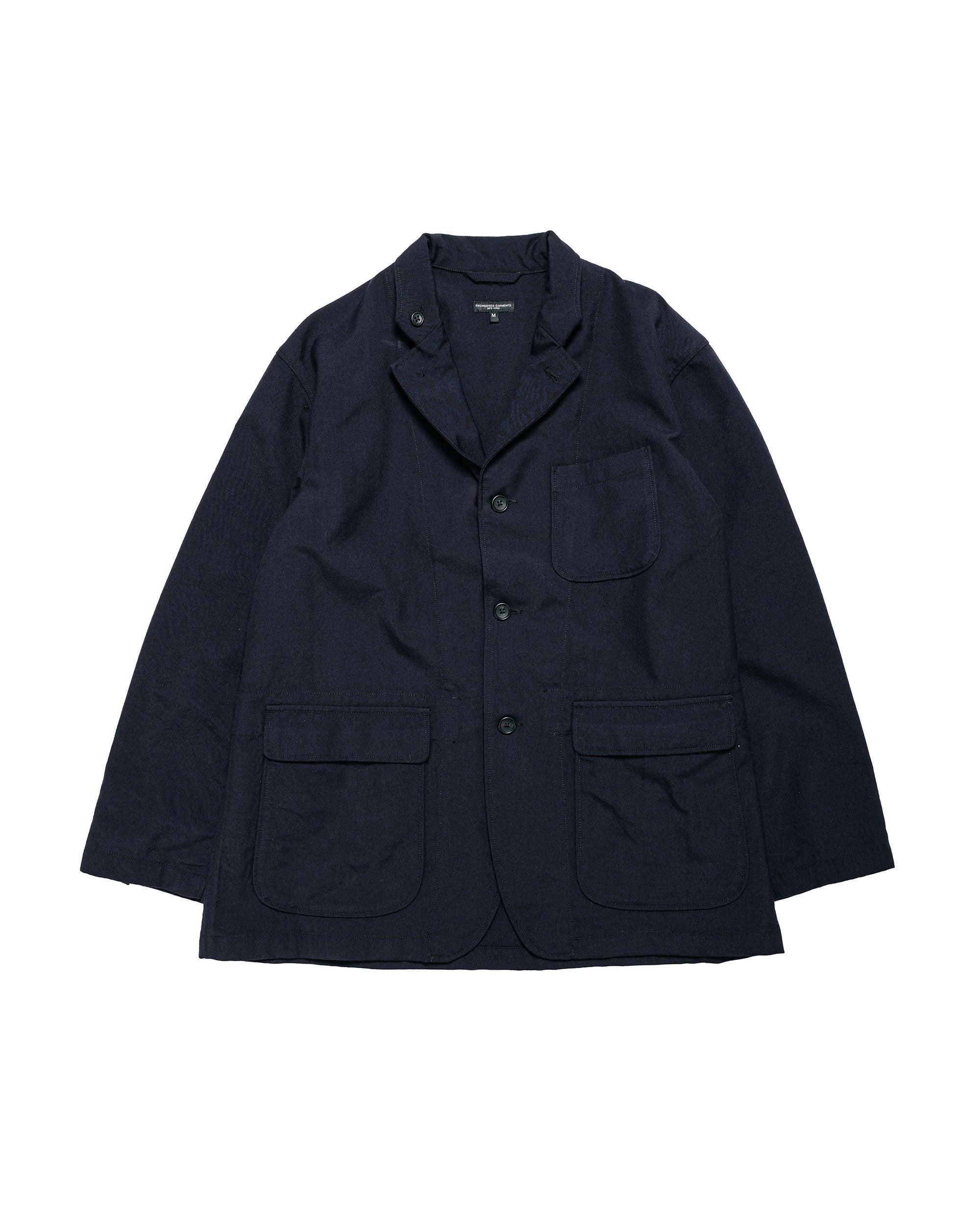 Loiter Jacket Dark Navy Wool Uniform Serge