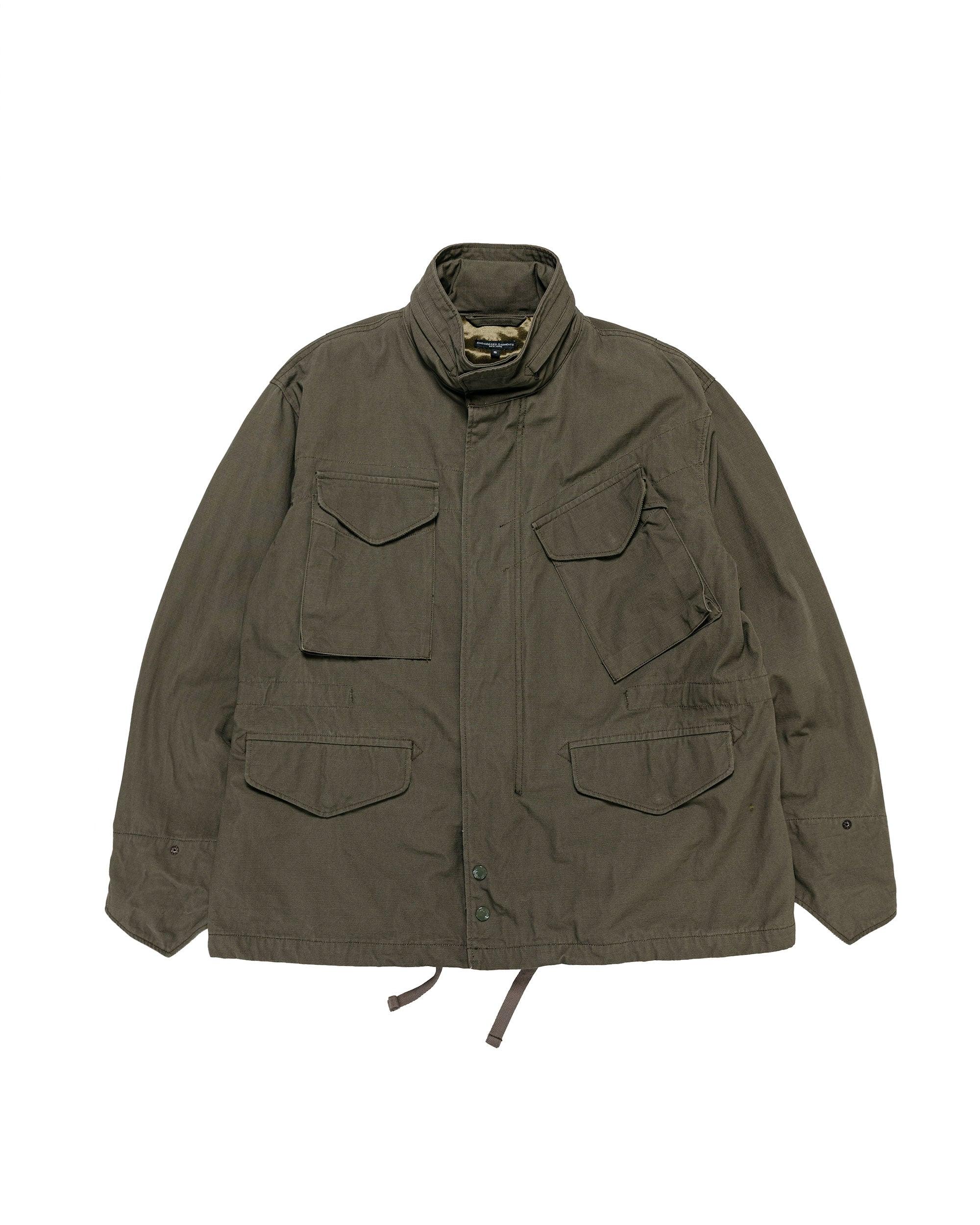 M65 Field Jacket Olive Heavyweight Cotton Ripstop