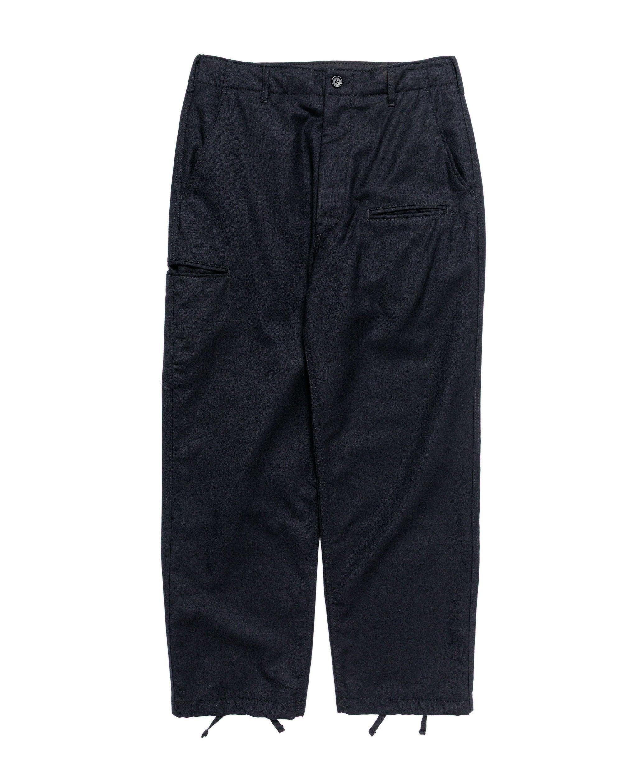 NNP Pant Dark Navy High Count Worsted Wool