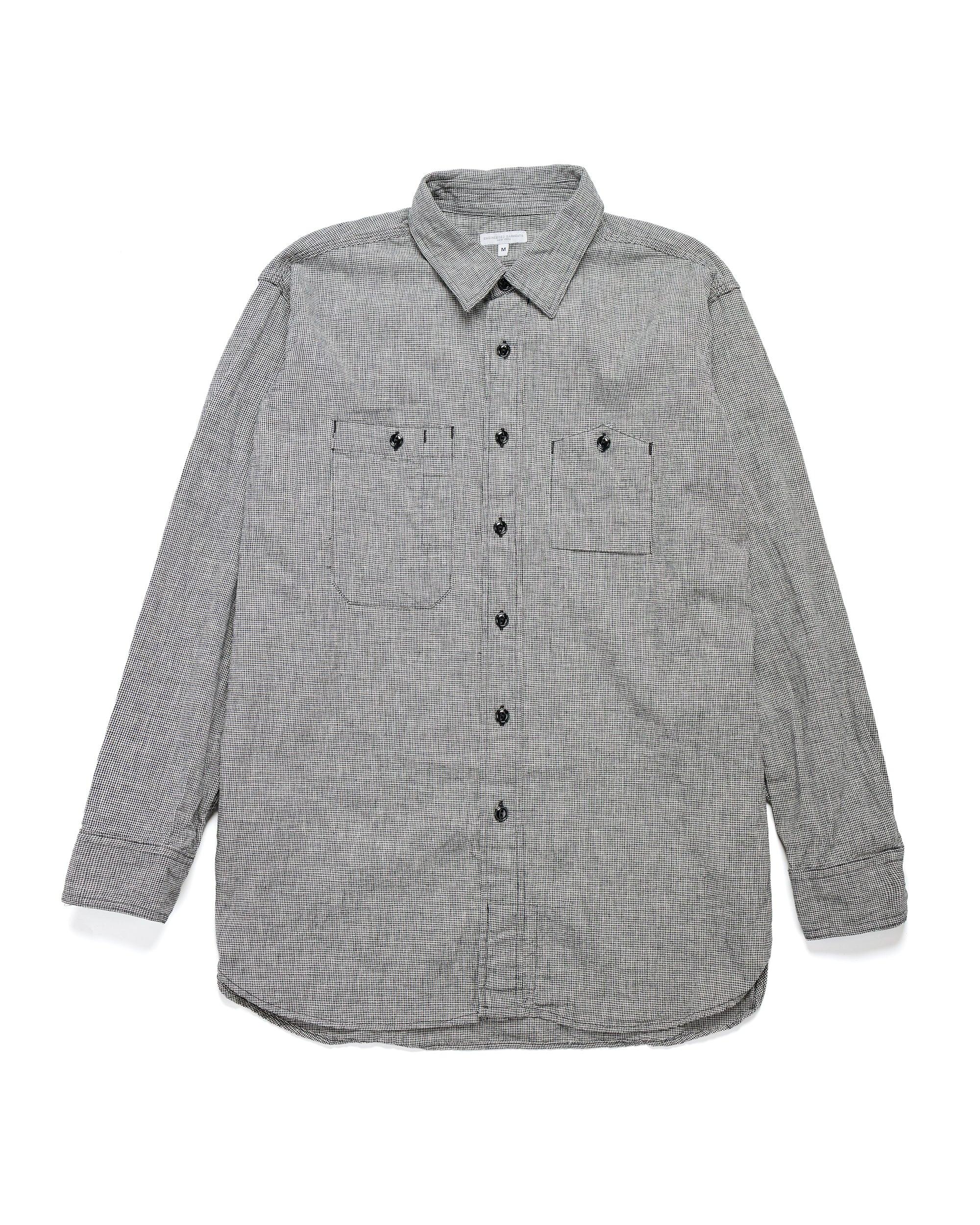Work Shirt Black/Grey CL Houndstooth