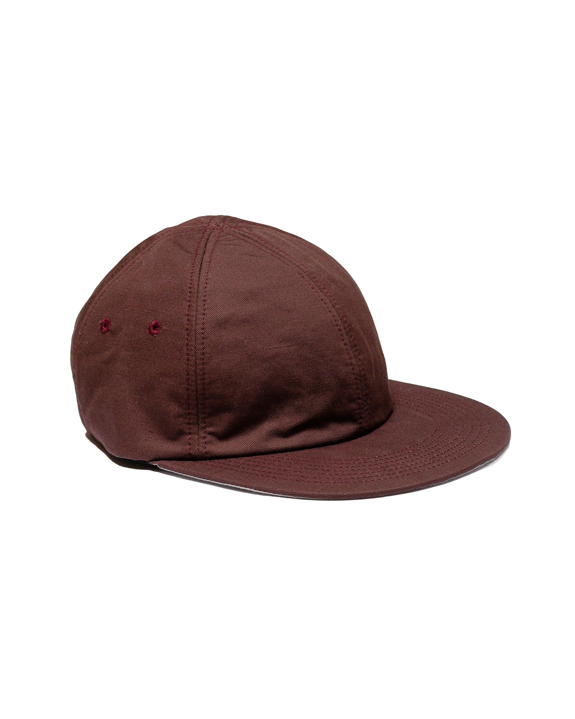 Classic 6 Panel Cap Cotton Linen Poly Dyed Weather Muted Purple