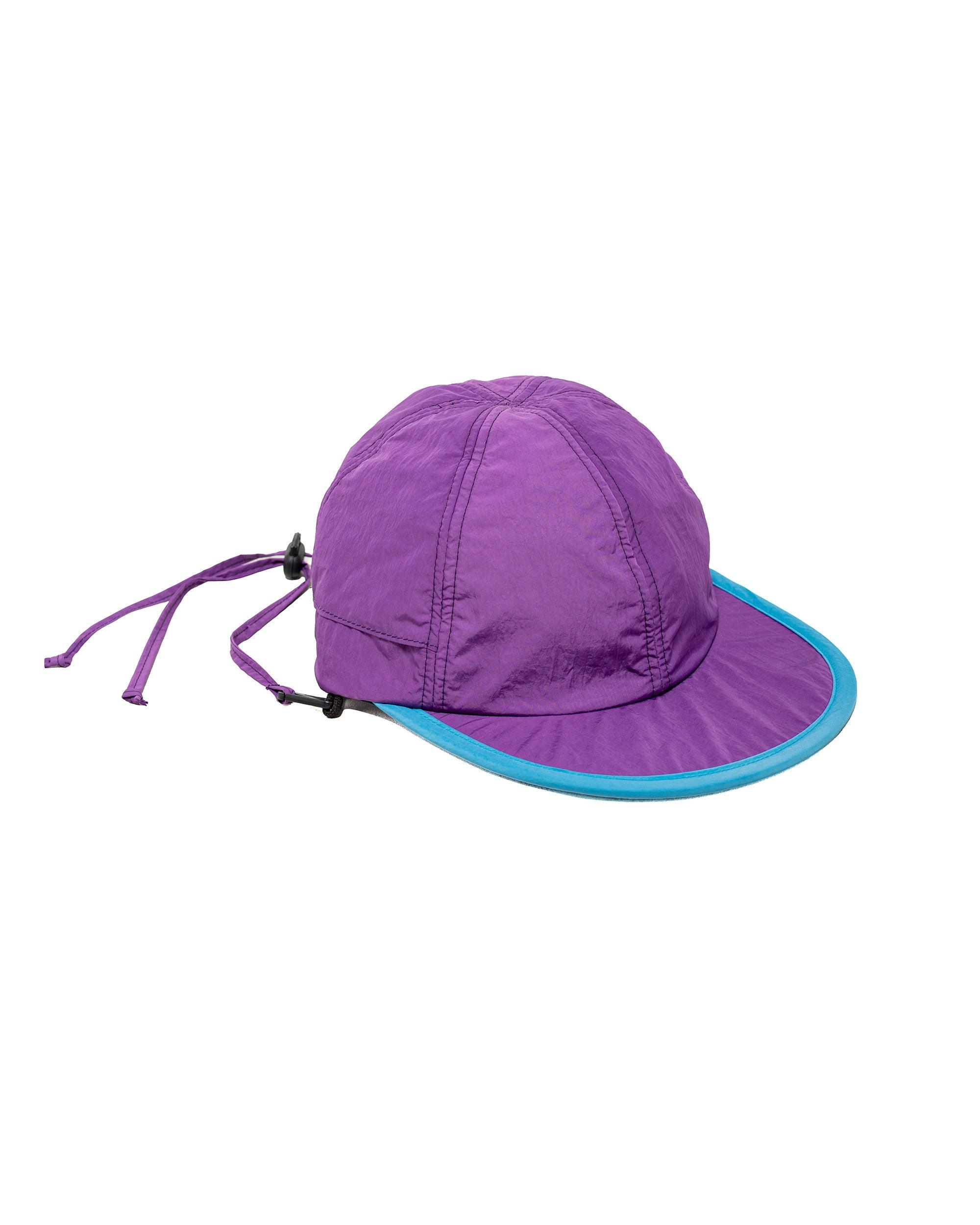 Classic Corded Cap Nylon Dyed Taffeta Purple